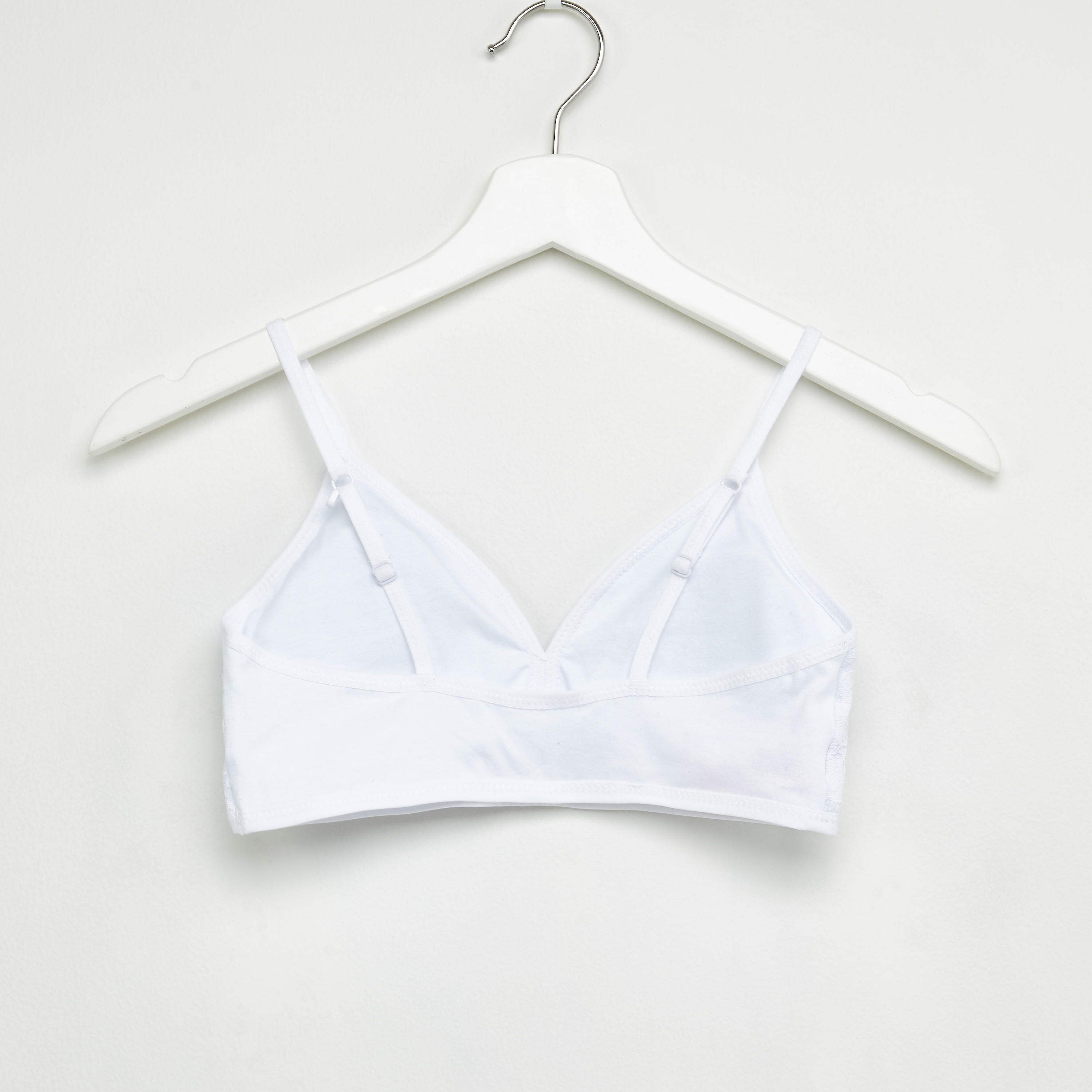 صدريّة بحمّالات قابلة للتعديل وتفاصيل دانتيل - طقم من قطعتين-women-clothing-lingerie-bras-image-5