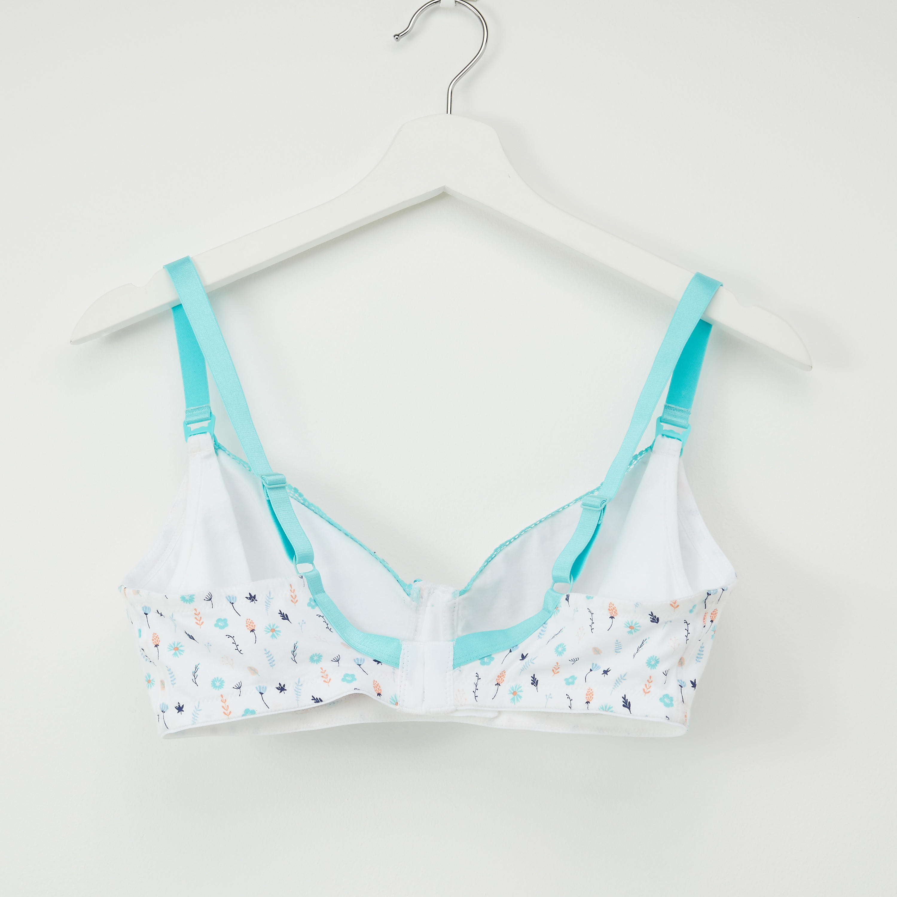Printed Lightly Padded T-shirt Bra with Adjustable Straps-women-clothing-lingerie-bras-image-3