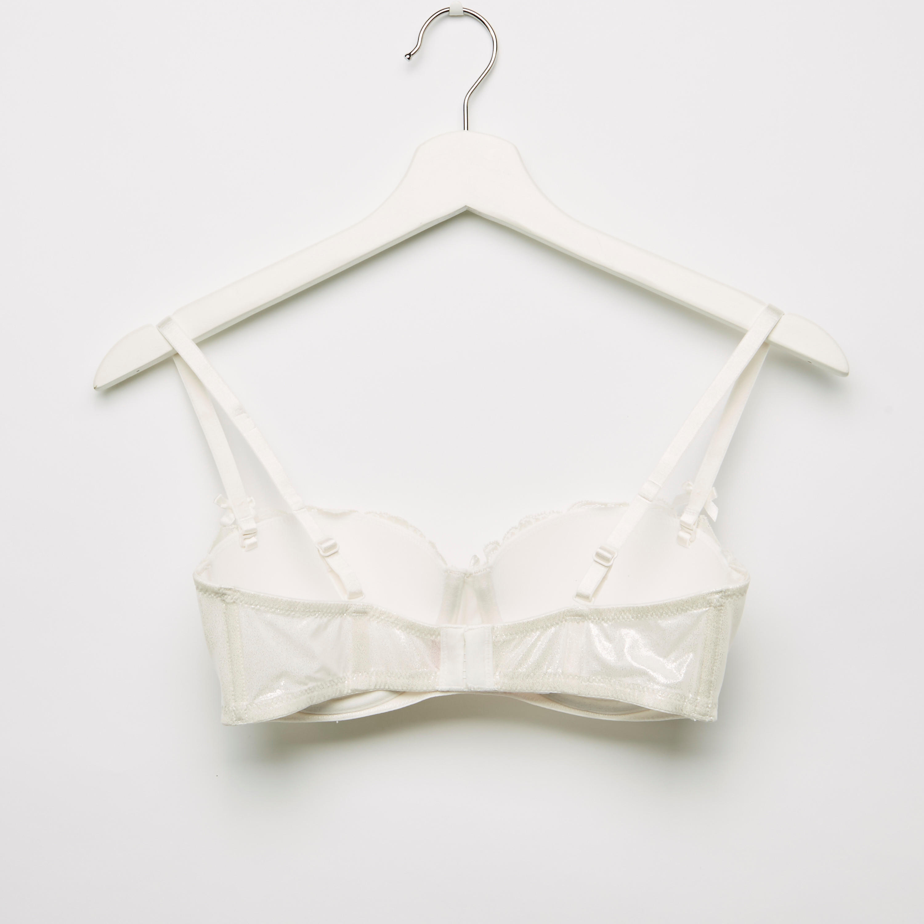 صدرية مبطّنة بتفاصيل دانتيل ومشبك إغلاق ناعم-women-clothing-lingerie-bras-image-2