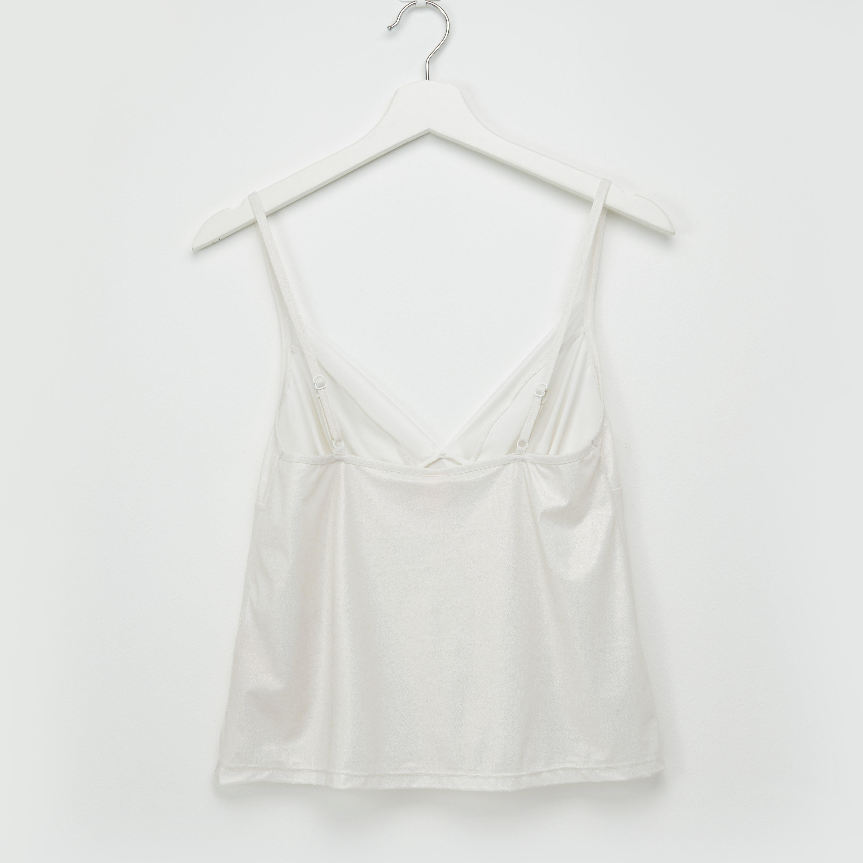 طقم شورت بثنيات وبلوزة كامي سادة-women-clothing-nightwear-pyjamas-longsets-image-4
