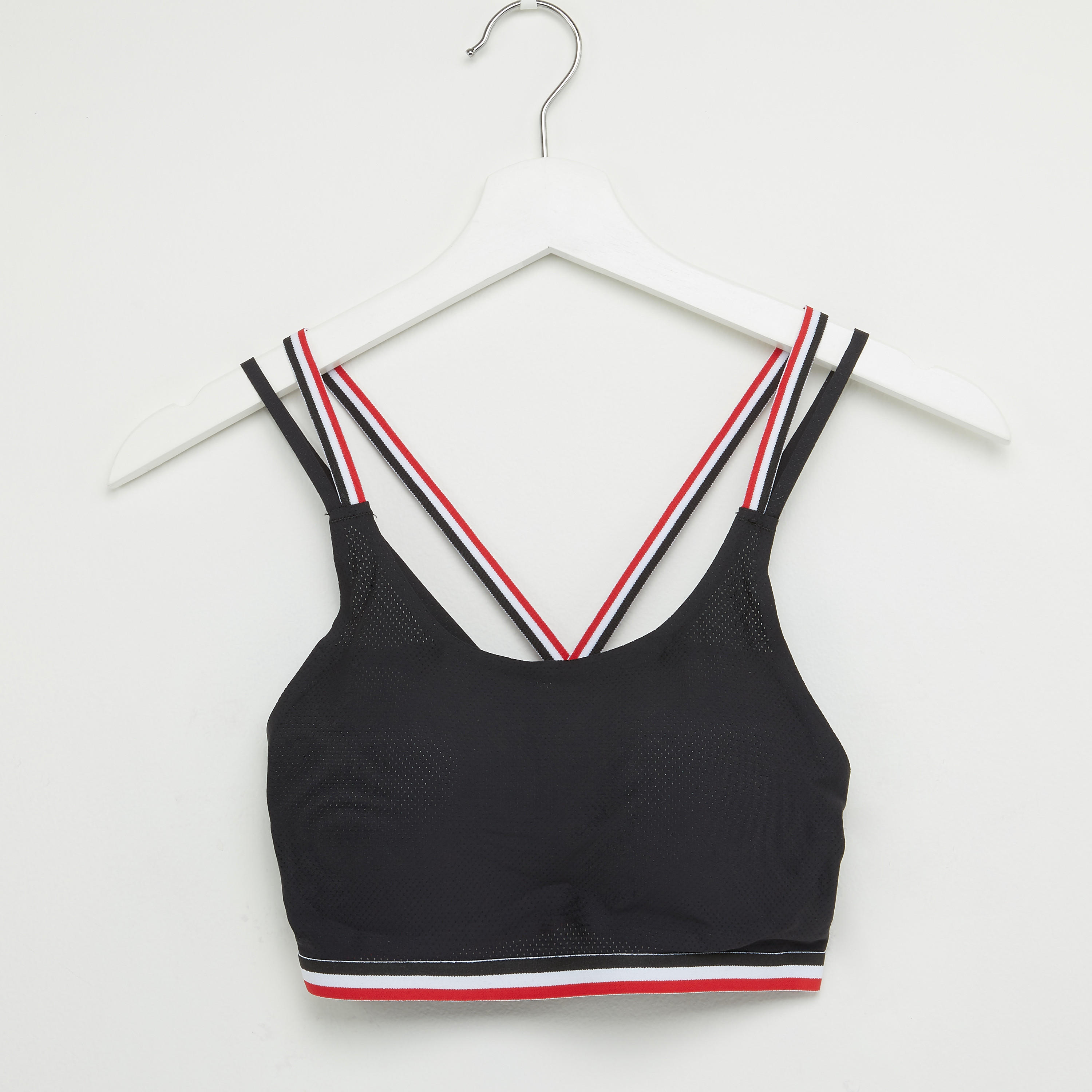 صدريّة رياضية شبكية مبطّنة بحمّالات-women-clothing-lingerie-bras-image-1