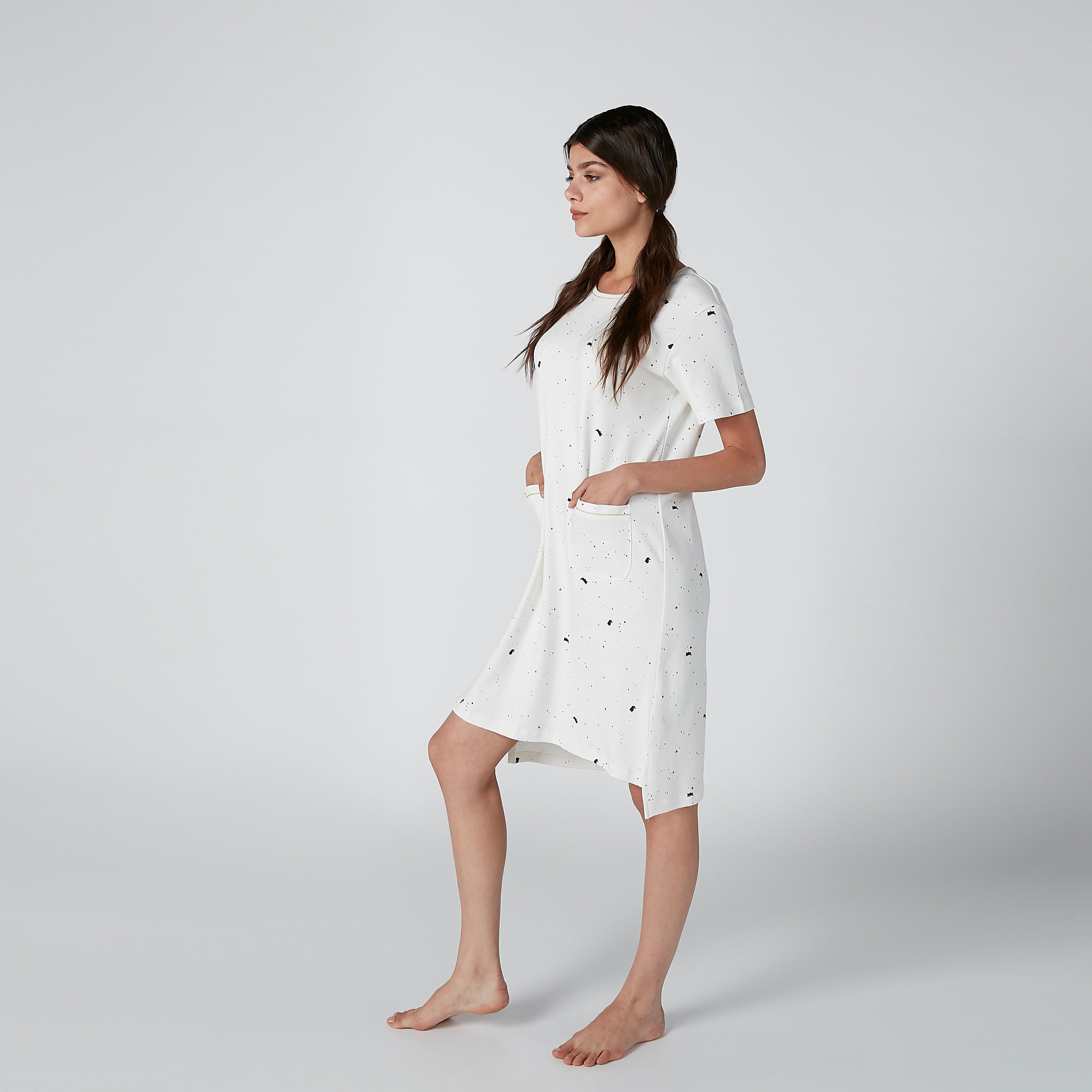 قميص نوم مستدام بجيوب وطبعات -women-clothing-nightwear-nighties-image-1