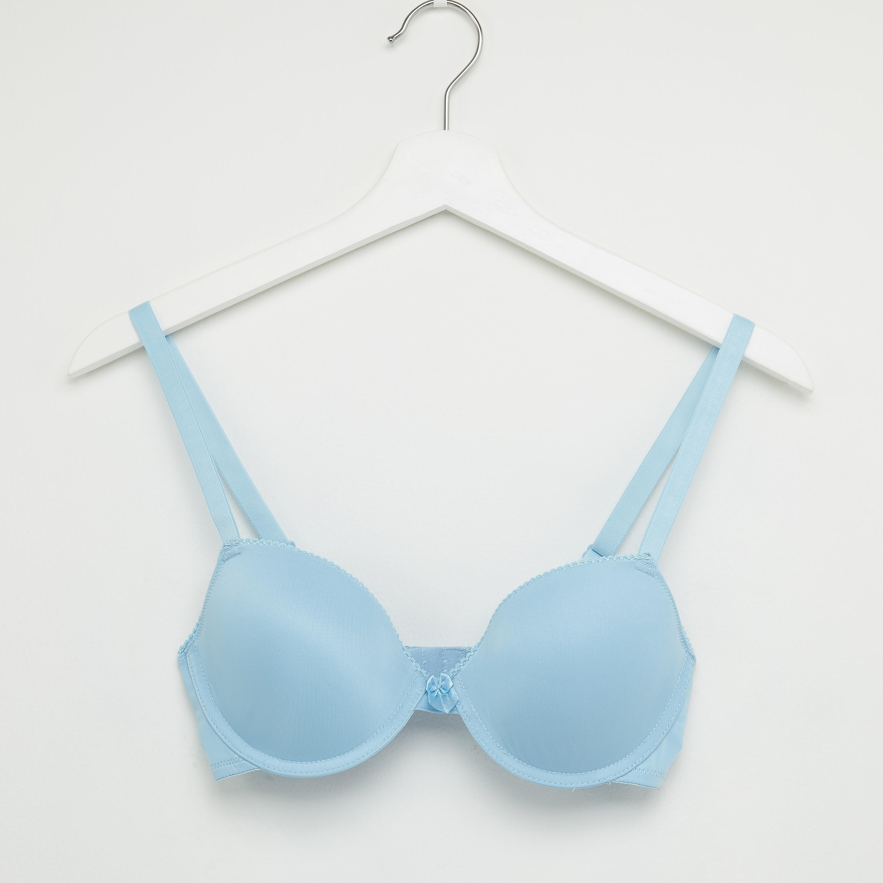 صدرية تيشيرت مبطنة بخطّافة إغلاق-women-clothing-lingerie-bras-image-1