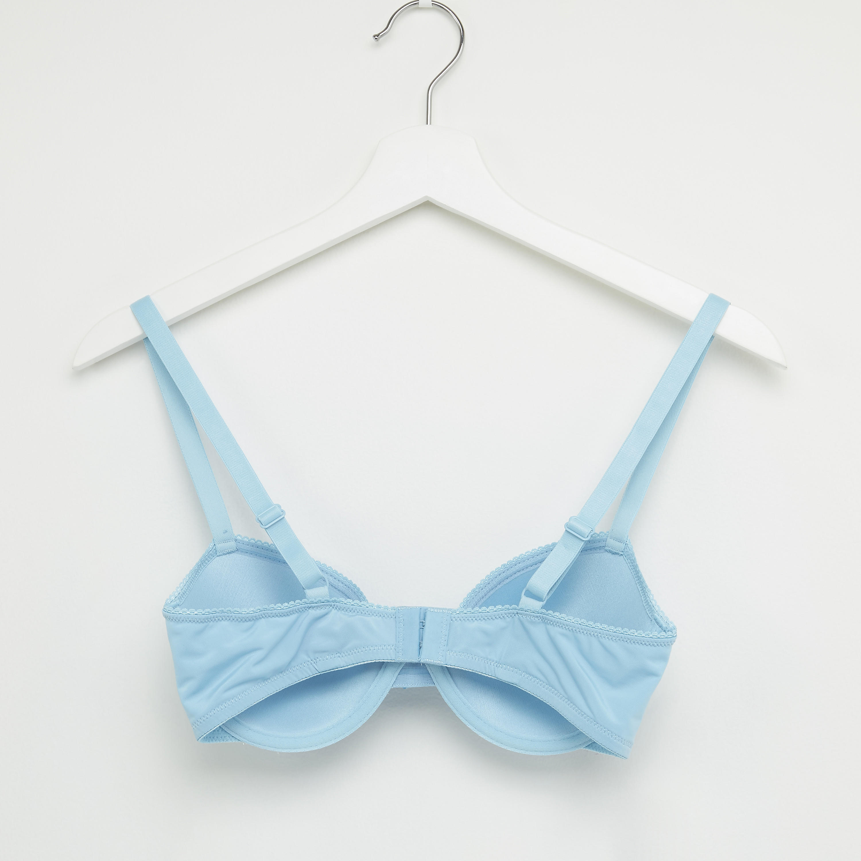 صدرية تيشيرت مبطنة بخطّافة إغلاق-women-clothing-lingerie-bras-image-2