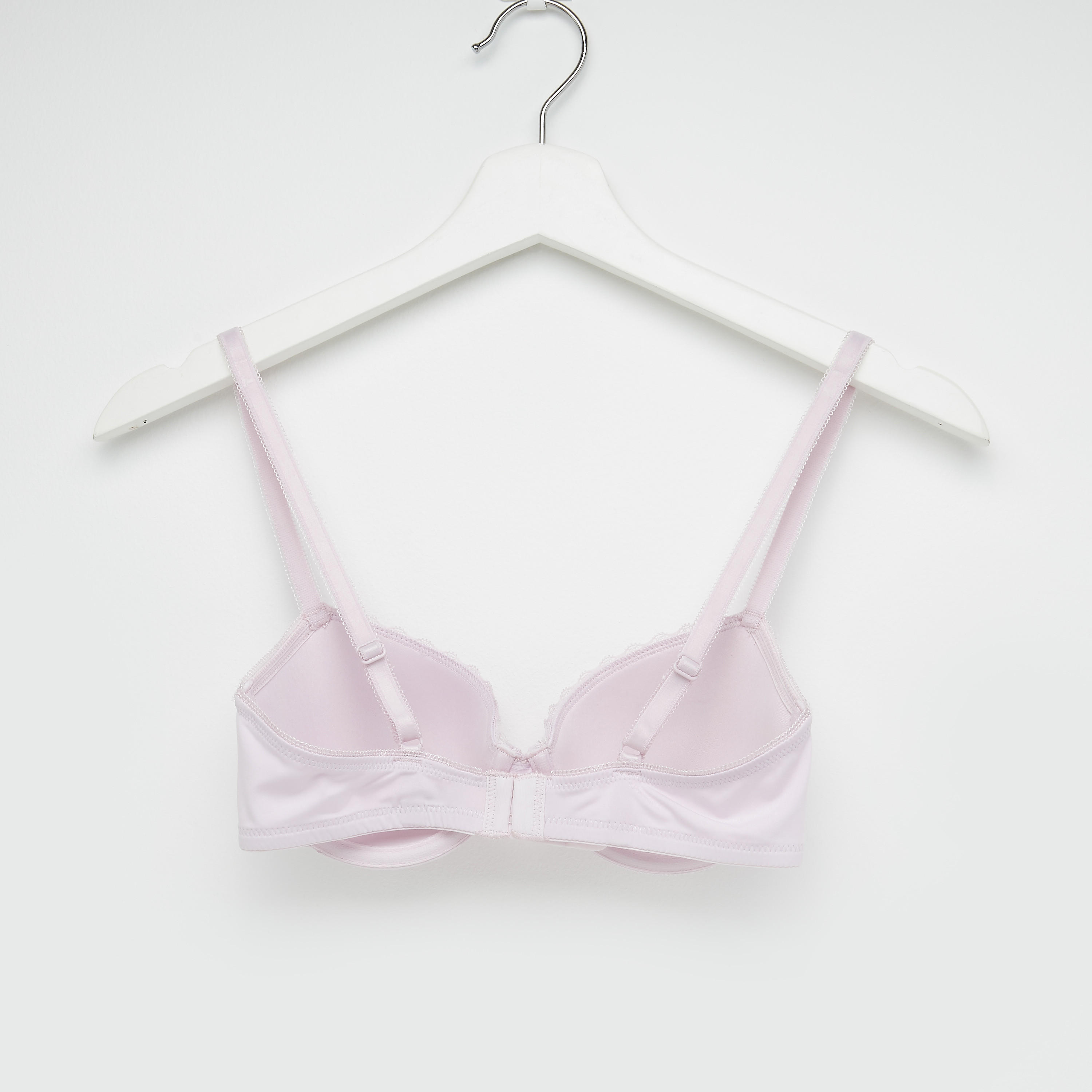 صدريّة مبطّنة بتفاصيل دانتيل ومشبك إغلاق ناعم وطبعات - طقم من قطعتين-women-clothing-lingerie-bras-image-5