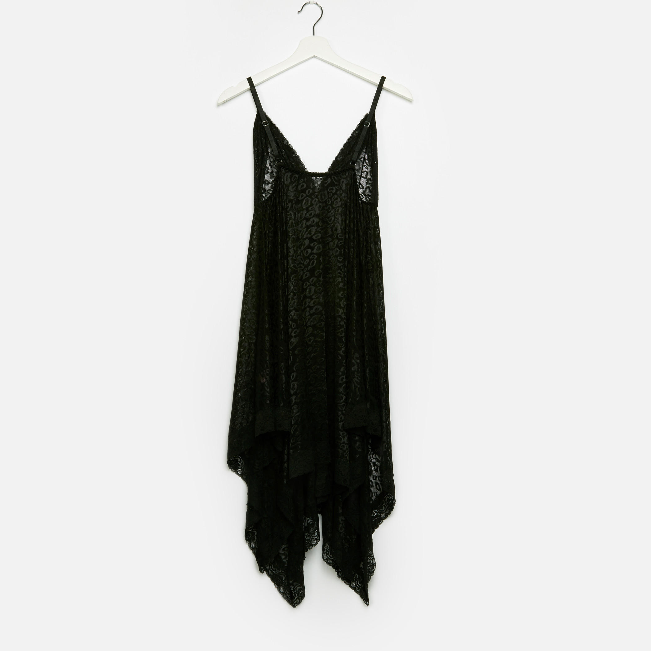 بيبي دول بياقة V مع ثونج-women-clothing-nightwear-pyjamas-longsets-image-4