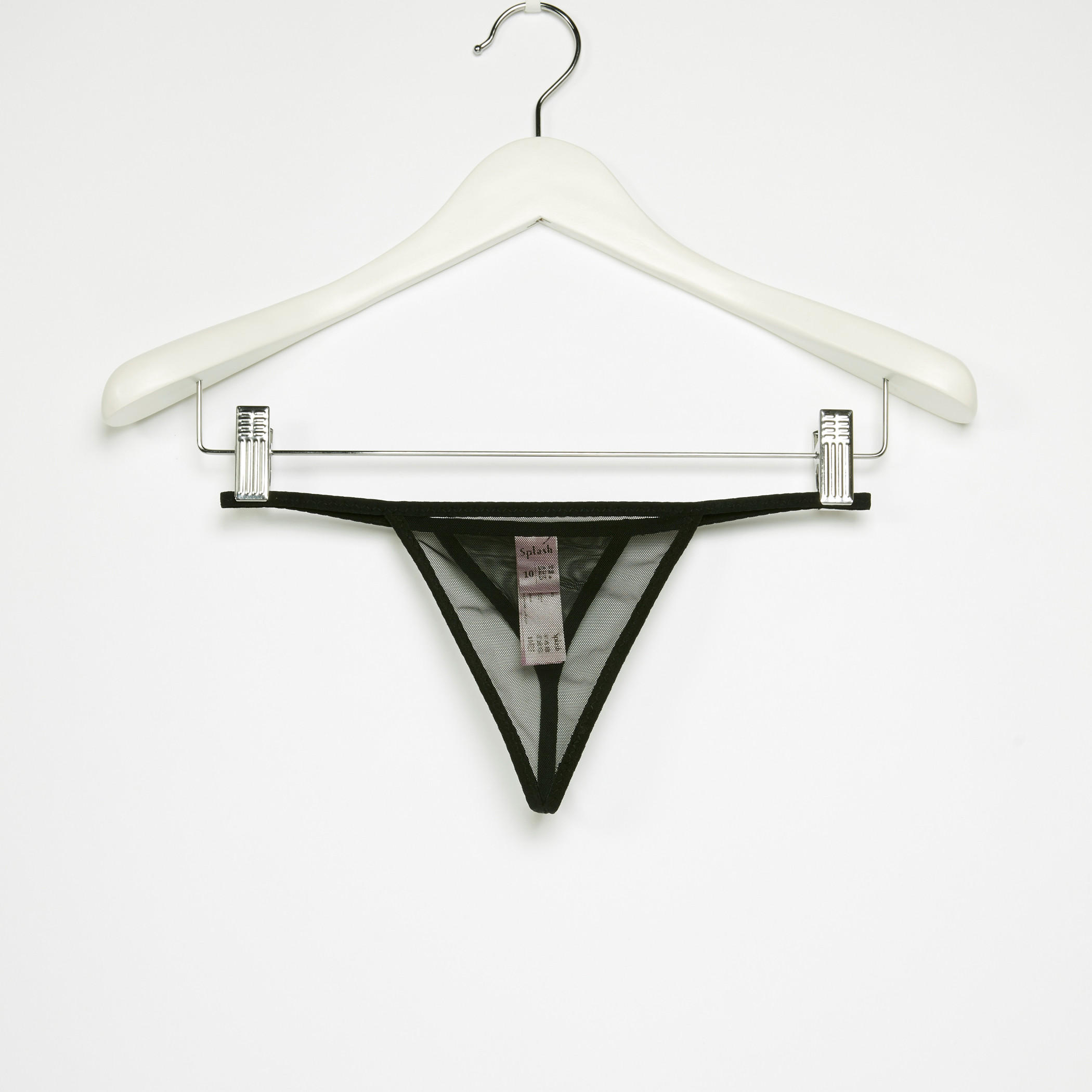 قميص نوم بحمّالة متقاطعة وفيونكة مع ثونج-women-clothing-nightwear-nighties-image-5