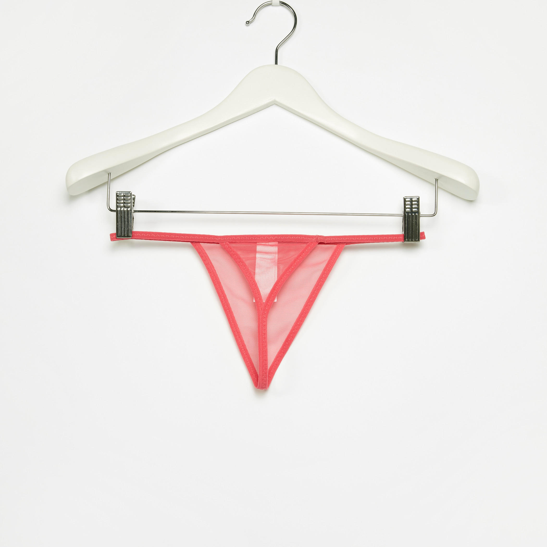 بيبي دول بياقة V وتفاصيل دانتيل مع ثونج-women-clothing-nightwear-pyjamas-longsets-image-6