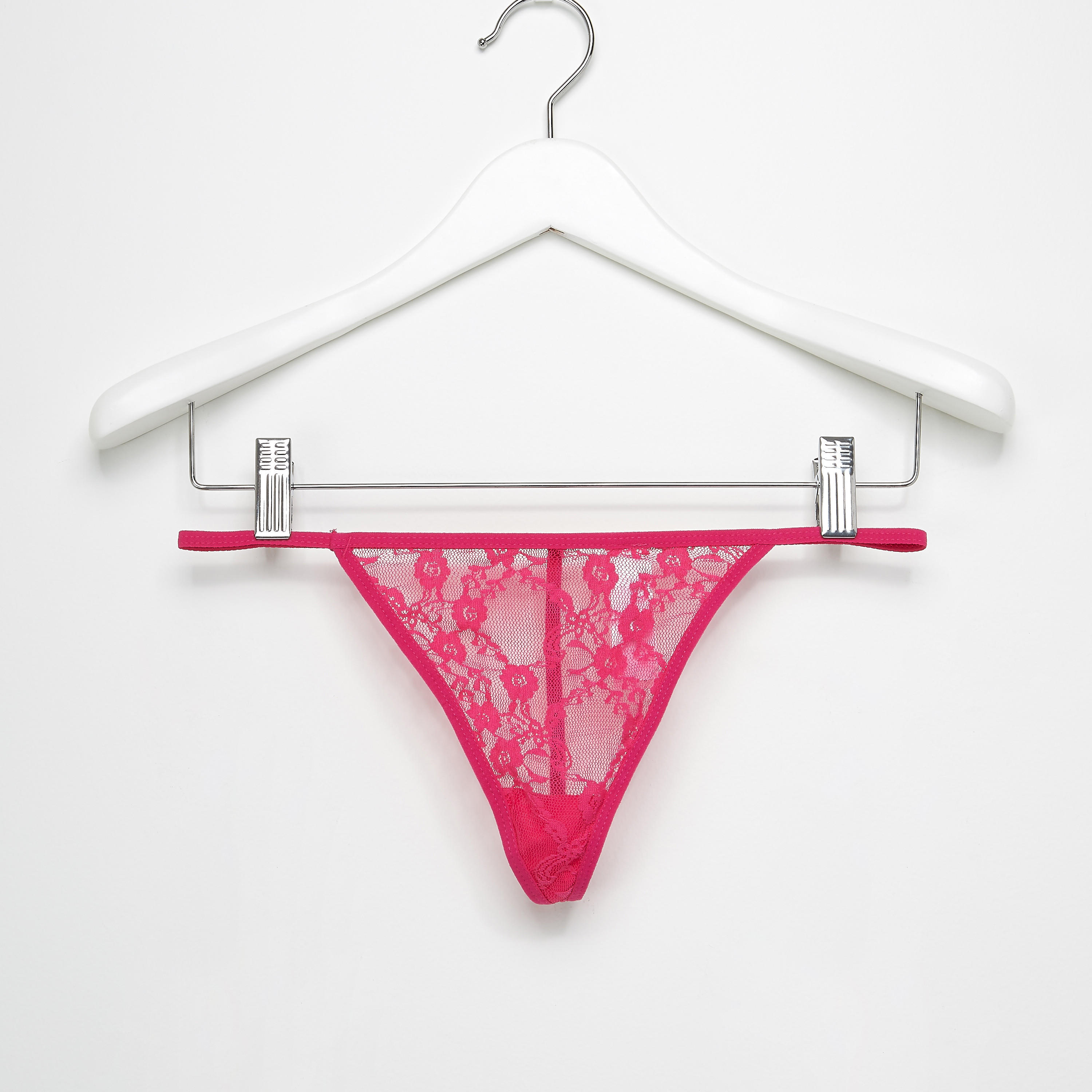 بيبي دول بتفاصيل دانتيل مع ثونج-women-clothing-nightwear-pyjamas-longsets-image-4