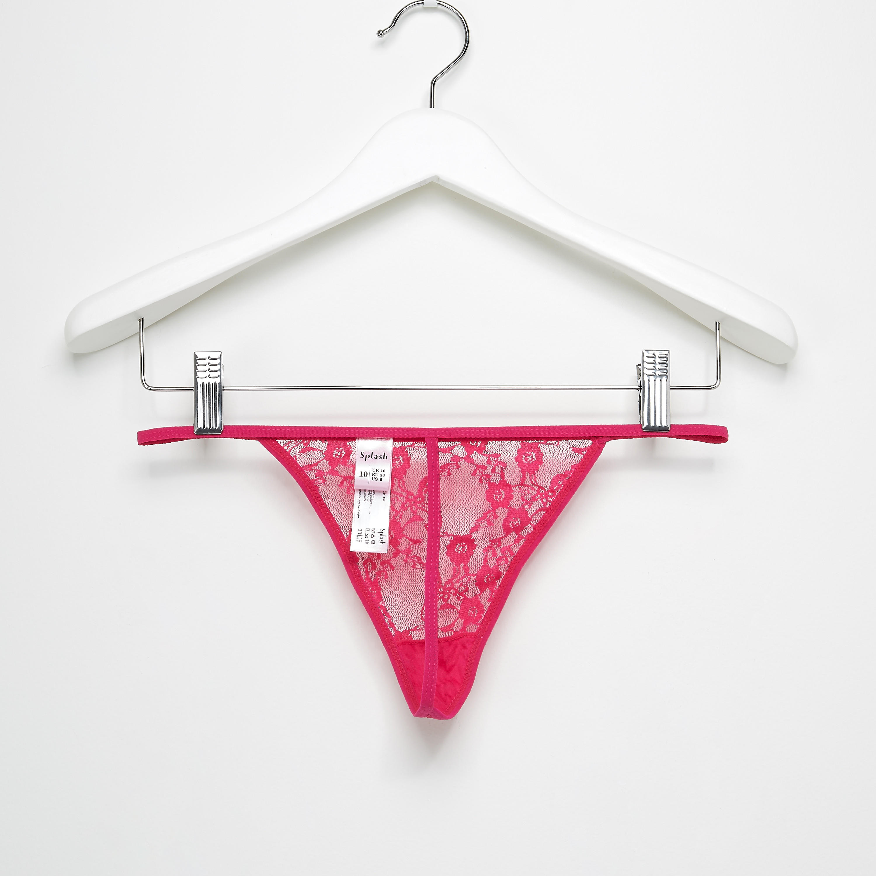 بيبي دول بتفاصيل دانتيل مع ثونج-women-clothing-nightwear-pyjamas-longsets-image-5