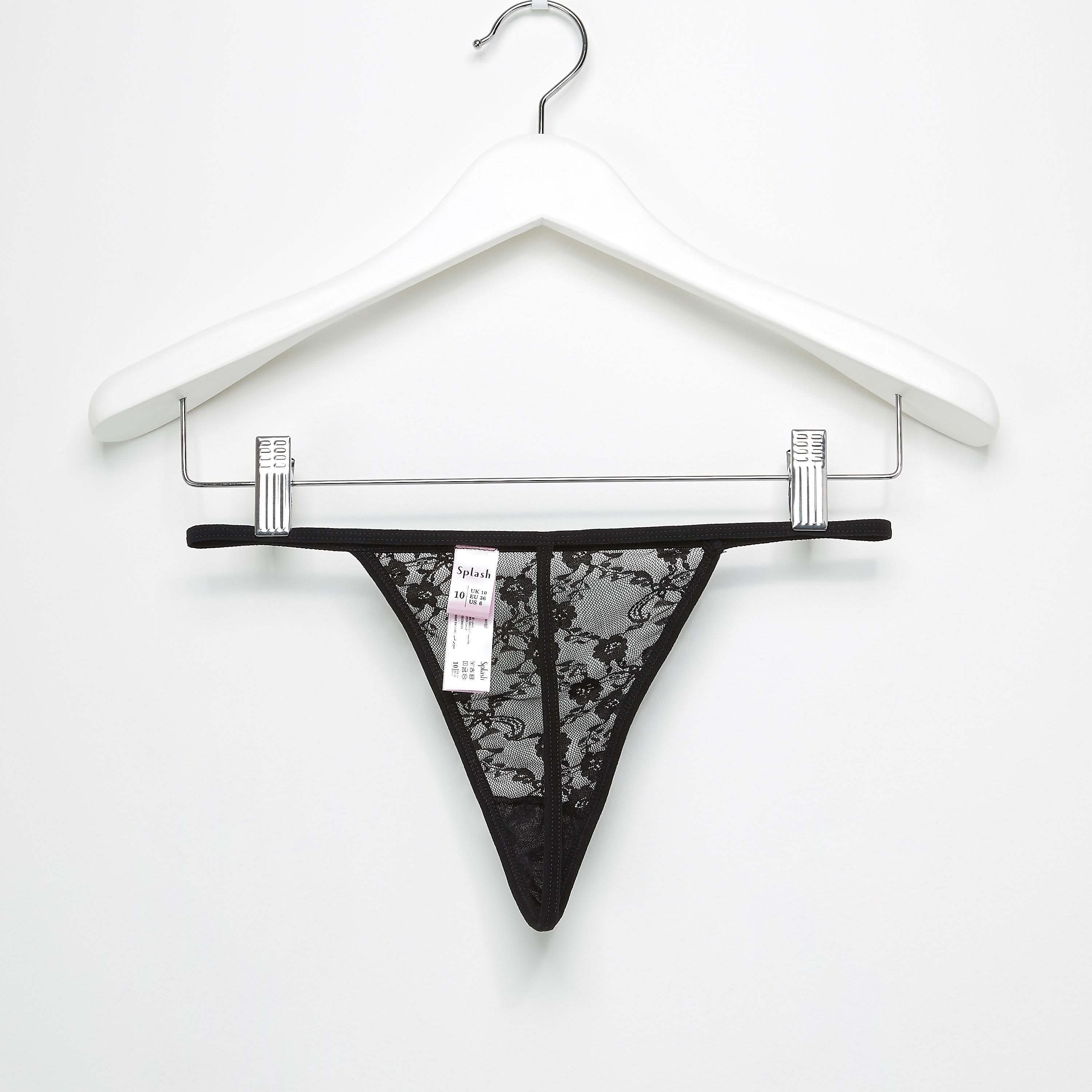 بيبي دول مبطّن بتفاصيل دانتيل مع ثونج-women-clothing-nightwear-pyjamas-longsets-image-5