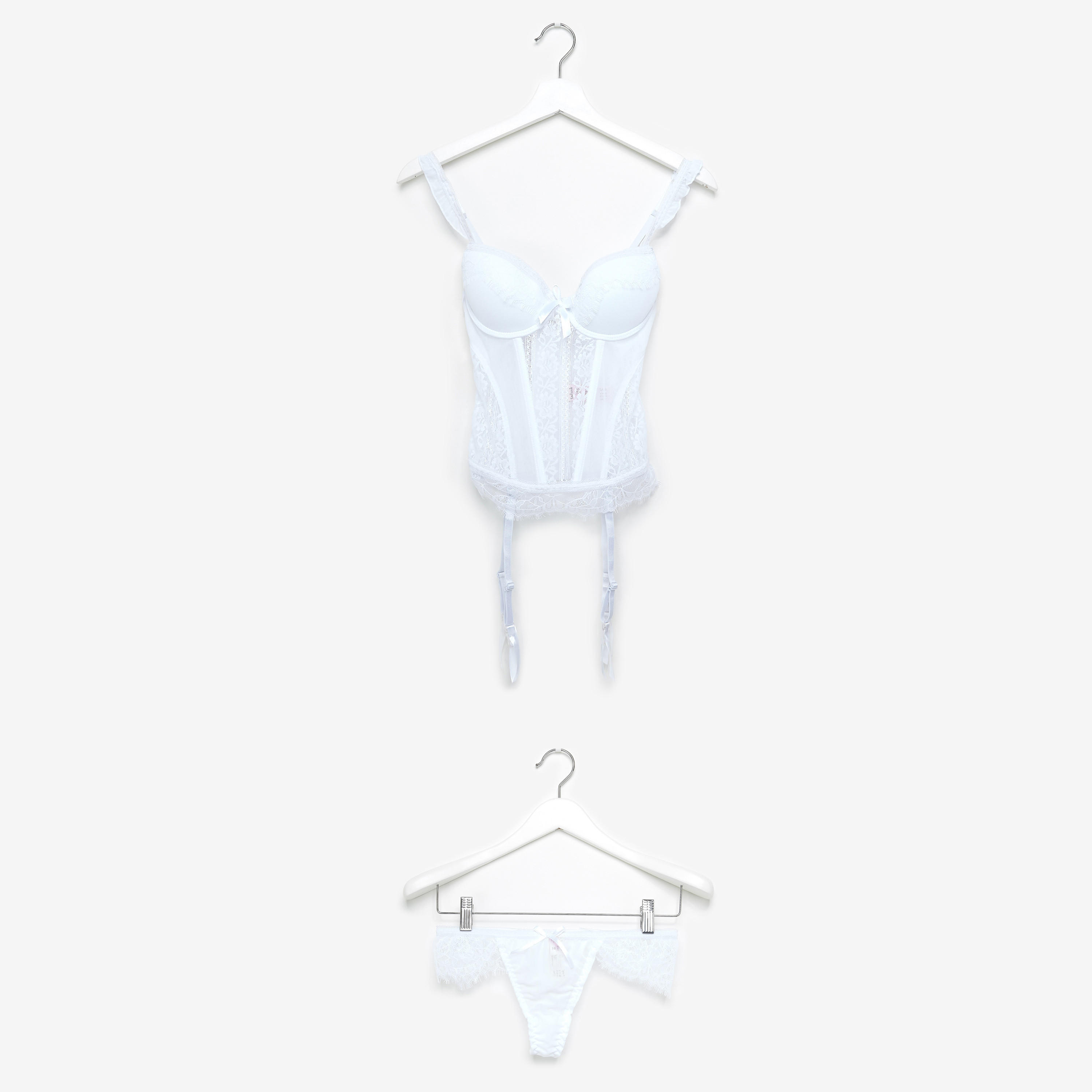 توب بتفاصيل دانتيل وحمّالات مع ثونج-women-clothing-nightwear-pyjamas-longsets-image-1