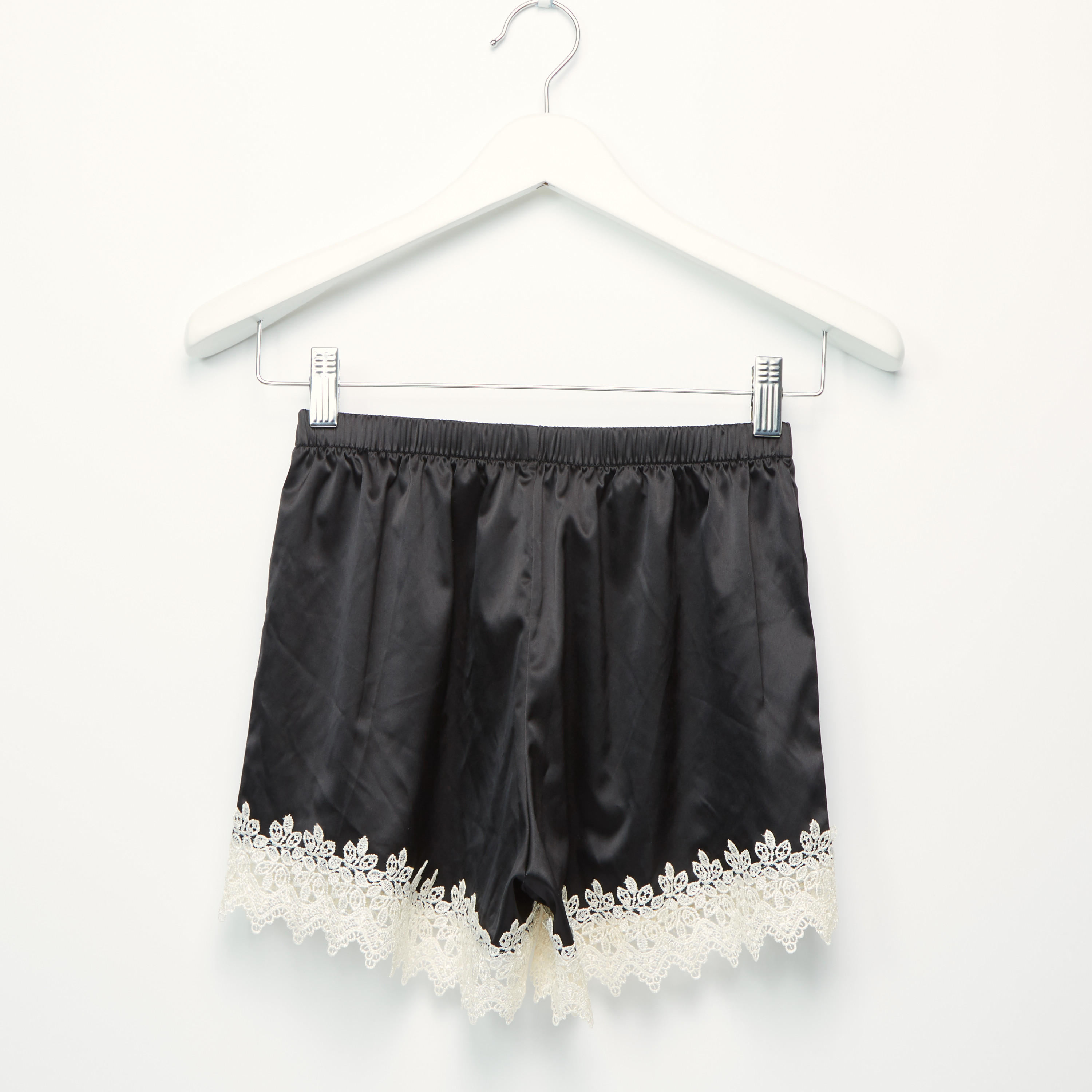 Lace Detail Sleeveless Top with Shorts-women-clothing-nightwear-pyjamas-longsets-image-5