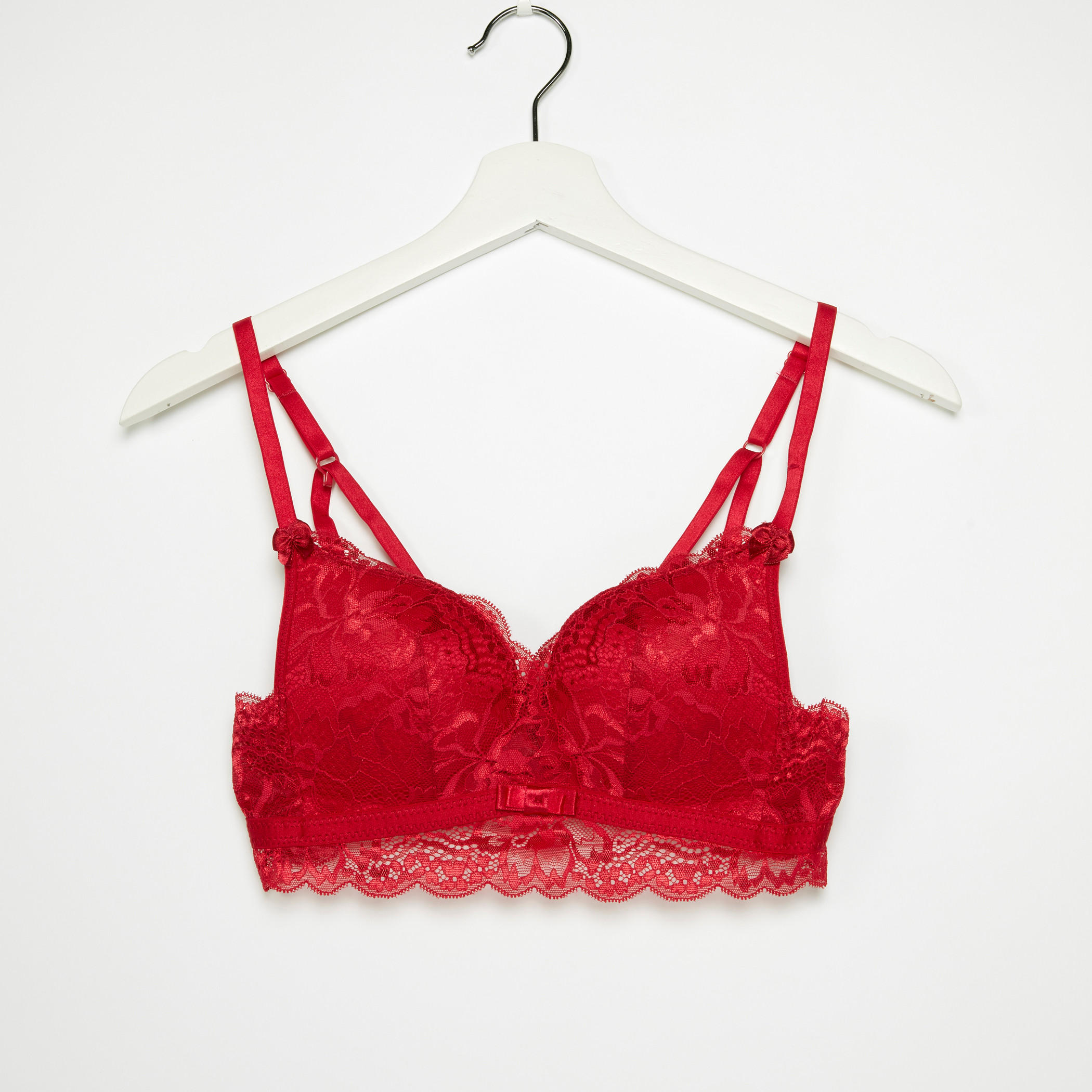طقم سراويل داخلية وصدريّة دانتيل مبطّنة-women-clothing-lingerie-lingeriesets-image-2