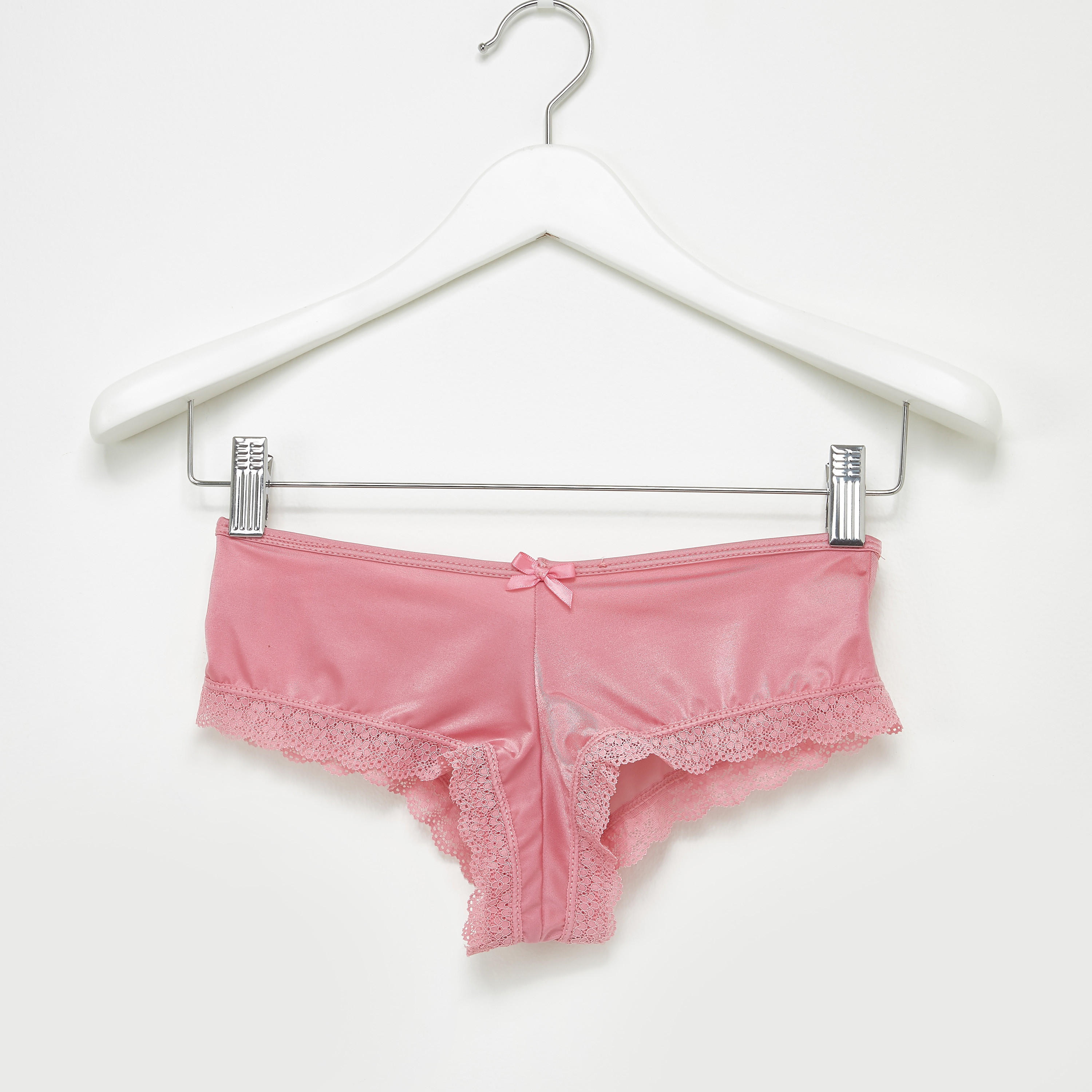 سراويل بوي شورت بتفاصيل دانتيل-women-clothing-lingerie-panties-image-1