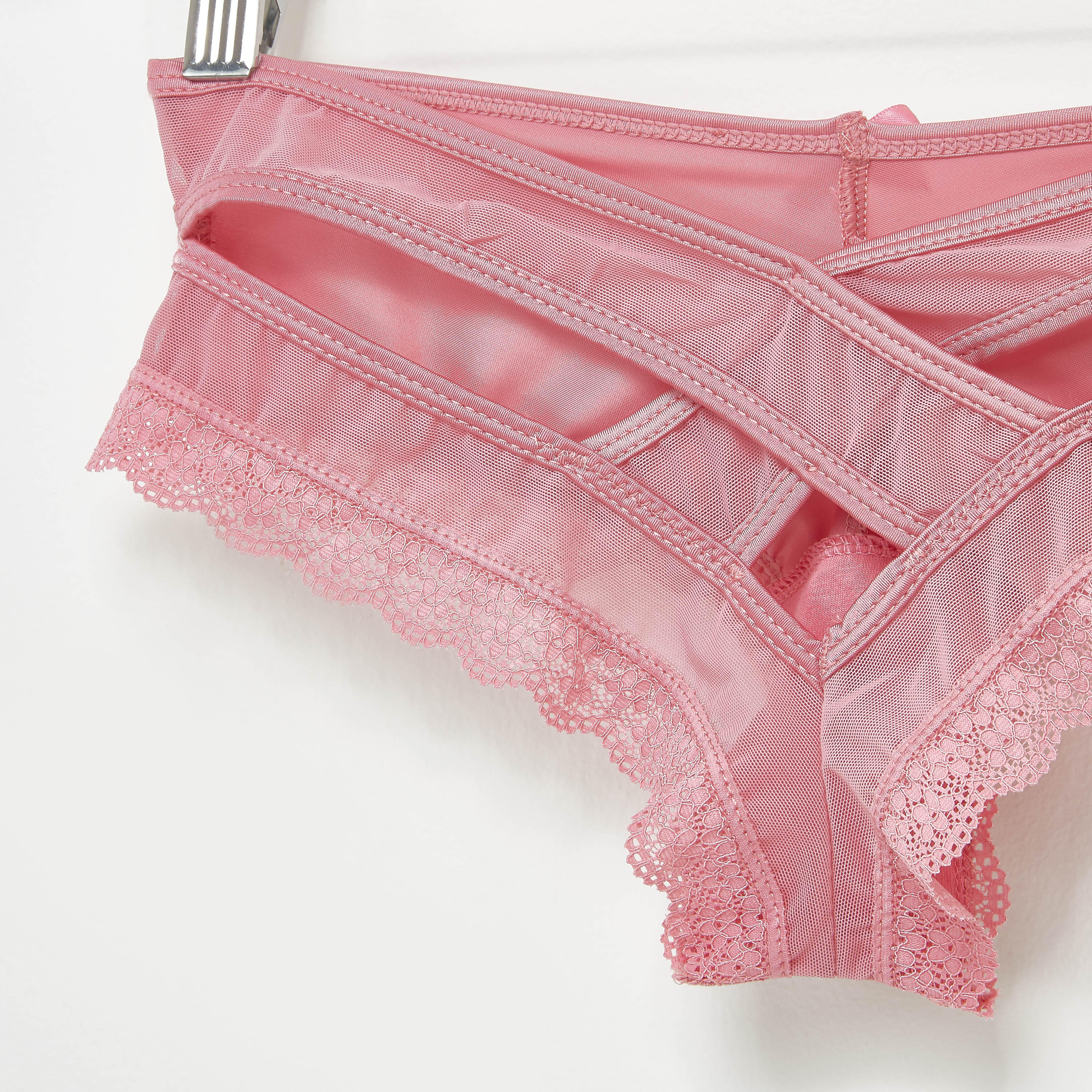 سراويل بوي شورت بتفاصيل دانتيل-women-clothing-lingerie-panties-image-3