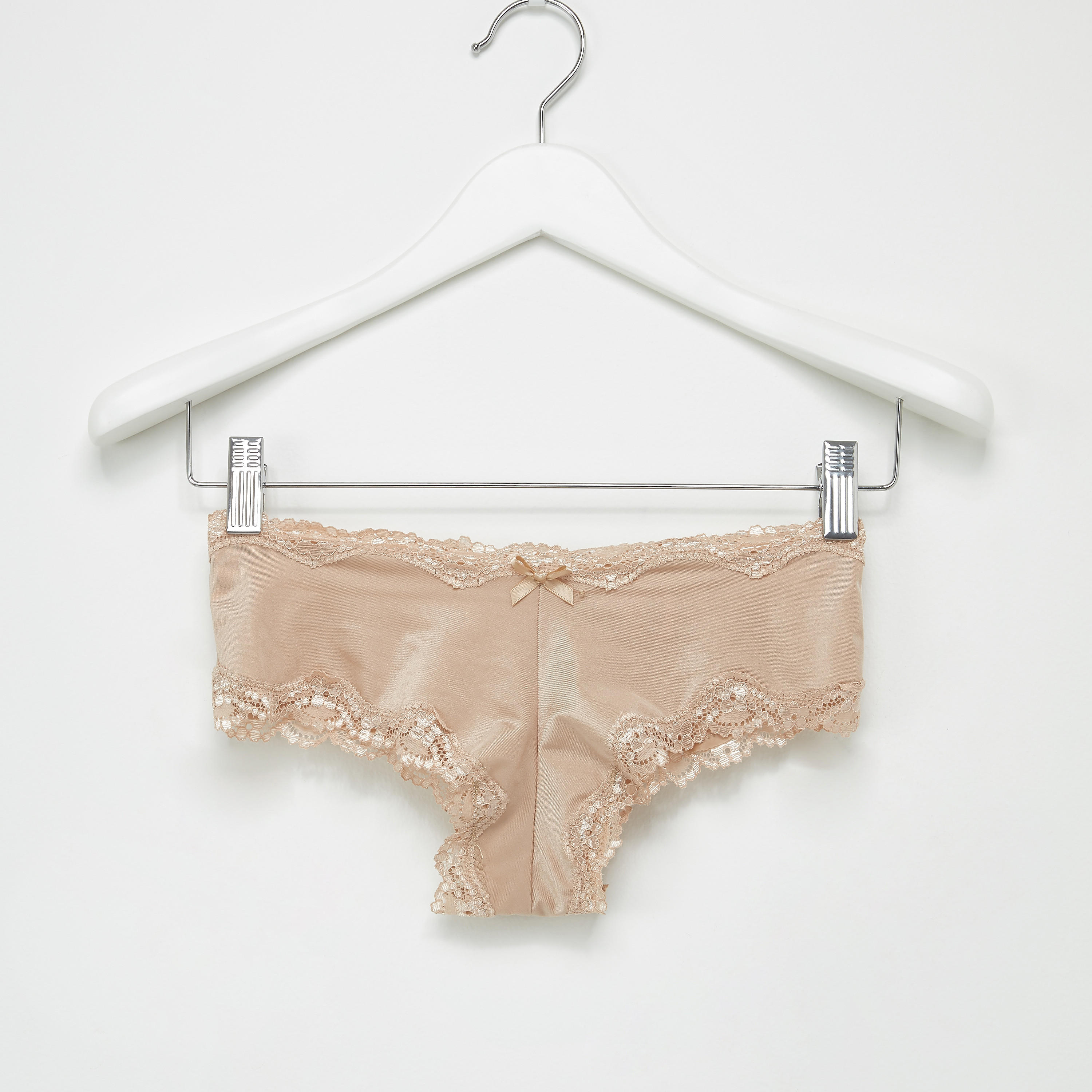 طقم سراويل داخلية وصدريّة مبطّنة بتفاصيل دانتيل-women-clothing-lingerie-lingeriesets-image-4