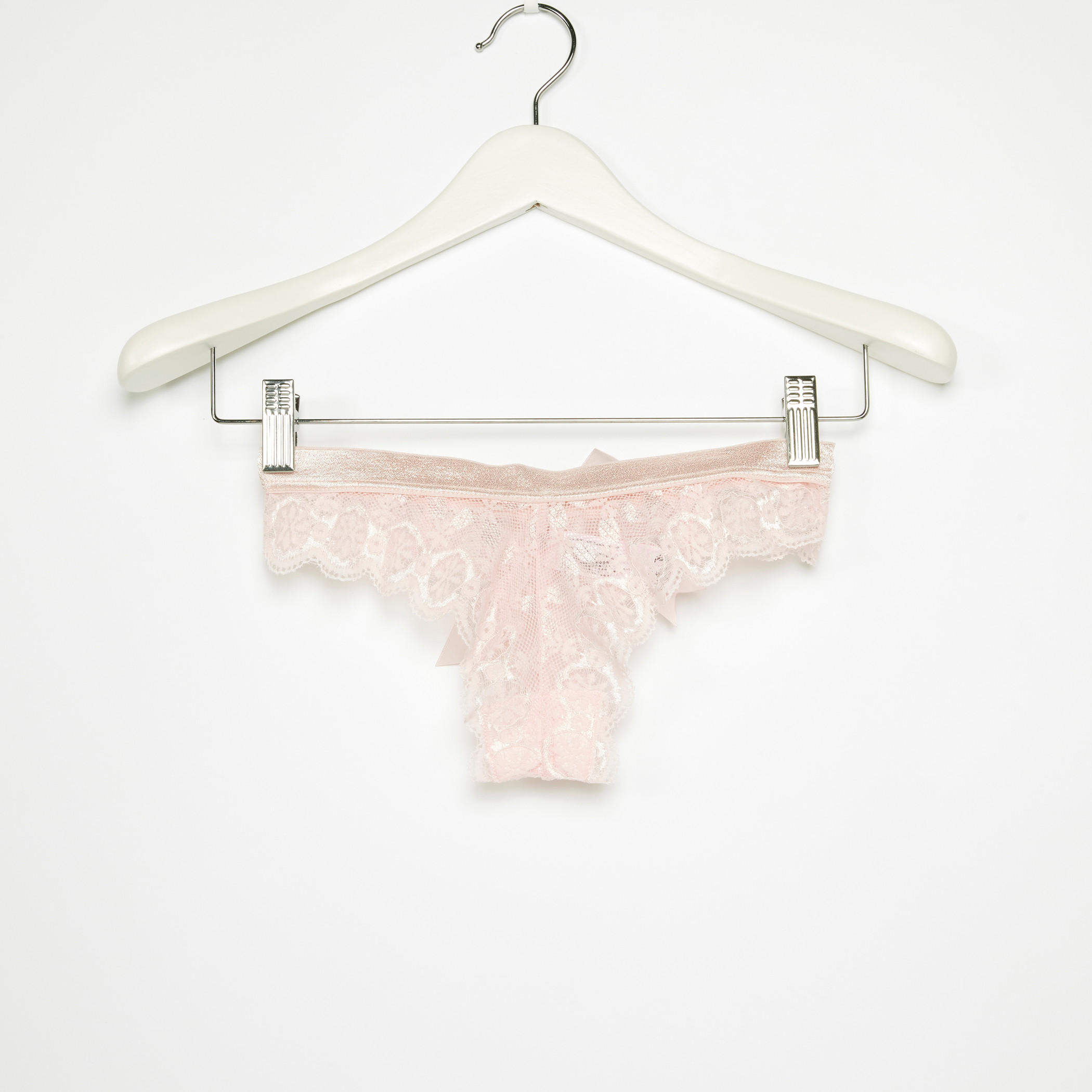ثونج بفيونكة وتفاصيل دانتيل-women-clothing-lingerie-panties-image-1