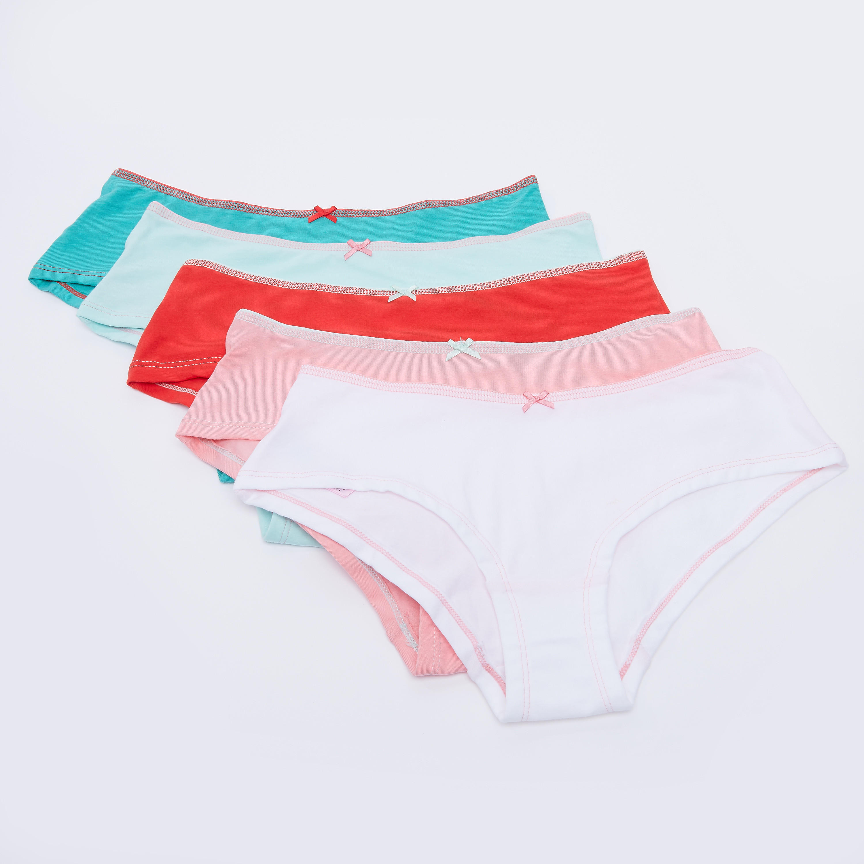 سراويل داخلية سادة بخصر مطّاطي وفيونكة-women-clothing-lingerie-panties-image-1