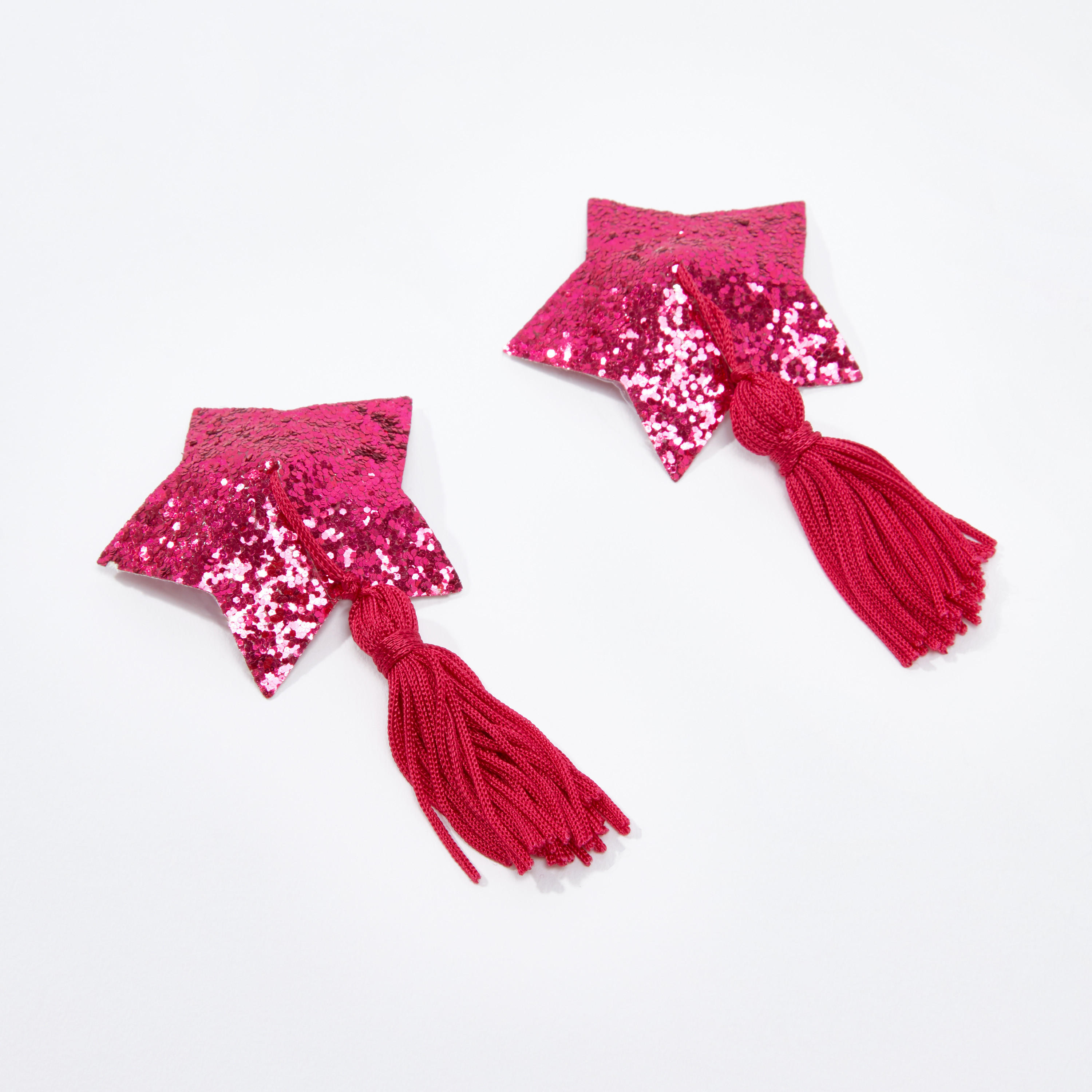 غطاء حلمات بتفاصيل ترتر على شكل نجمة - طقم من قطعتين-women-clothing-lingerie-lingerieaccessories-image-2