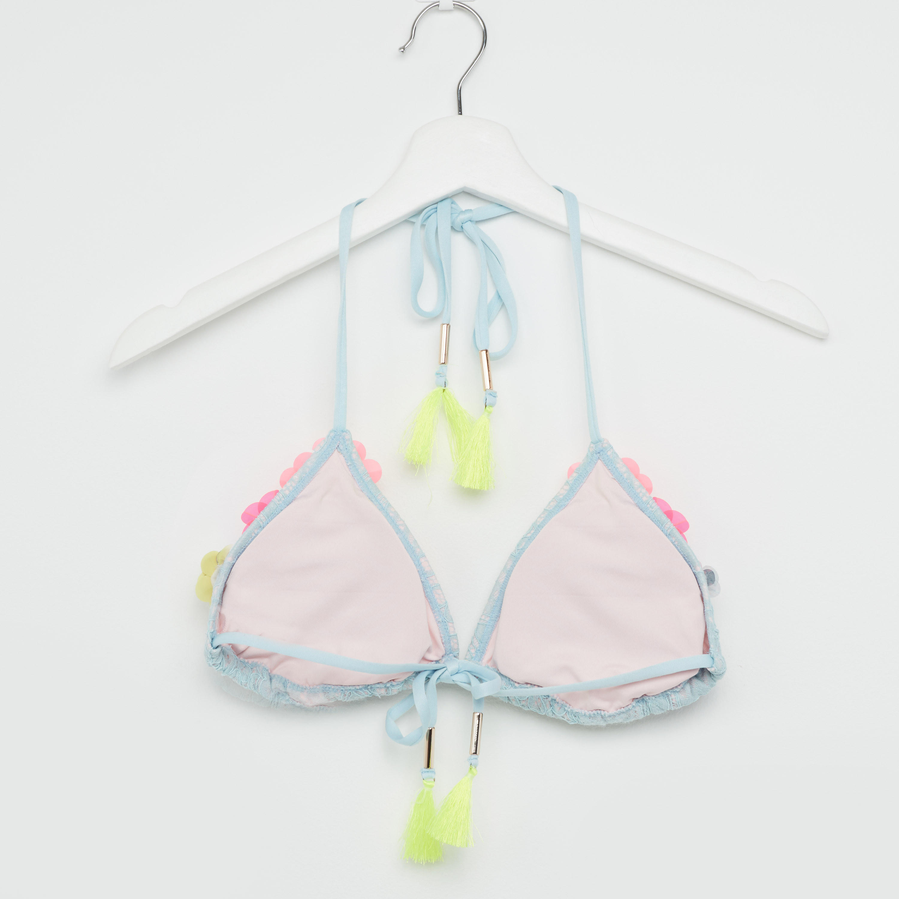 طقم سراويل بيكيني بتزيينات وصدرية دانتيل-women-clothing-swimandbeach-bikinis-image-3