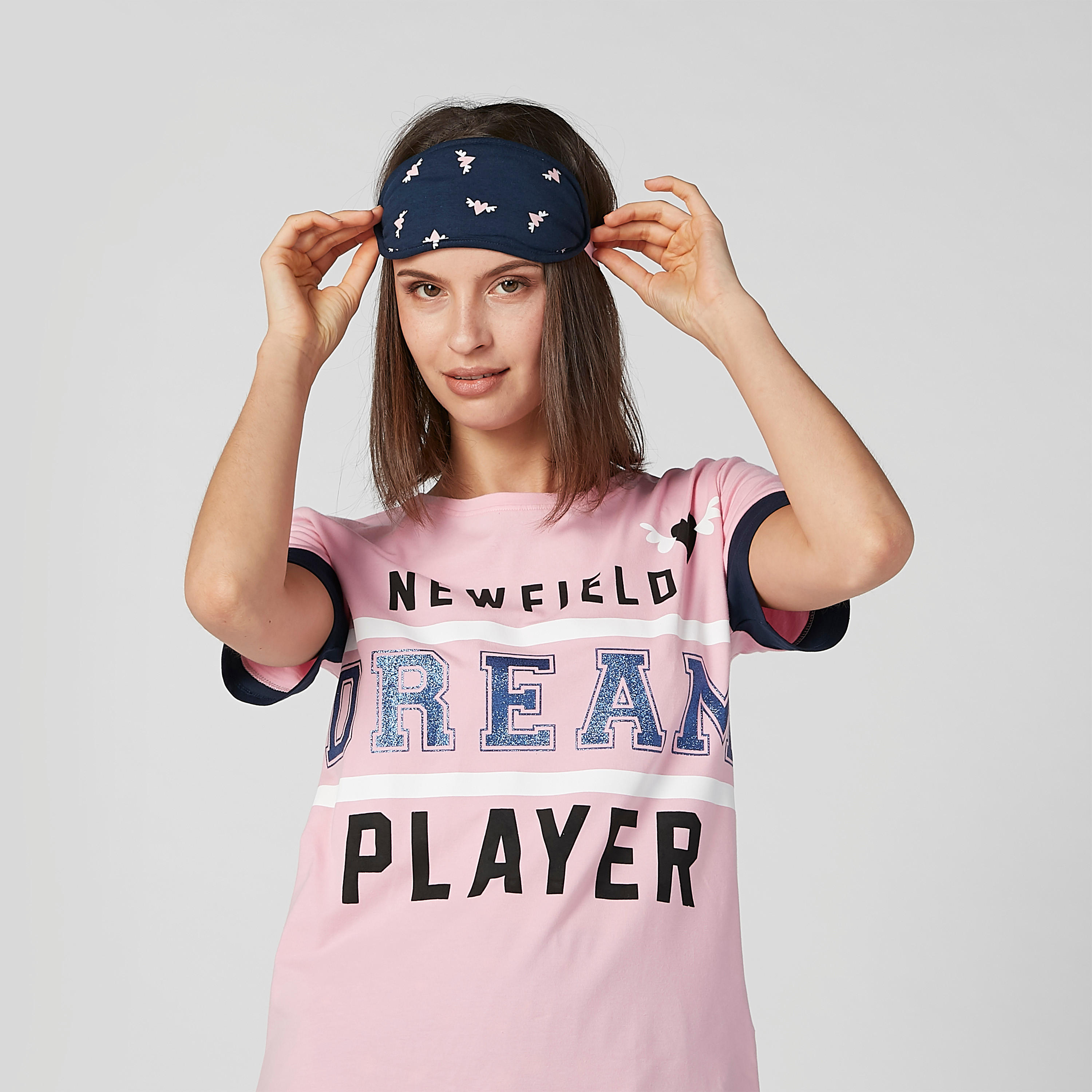 طقم ملابس نوم من 3 قطع بطبعات-women-clothing-nightwear-pyjamas-longsets-image-2