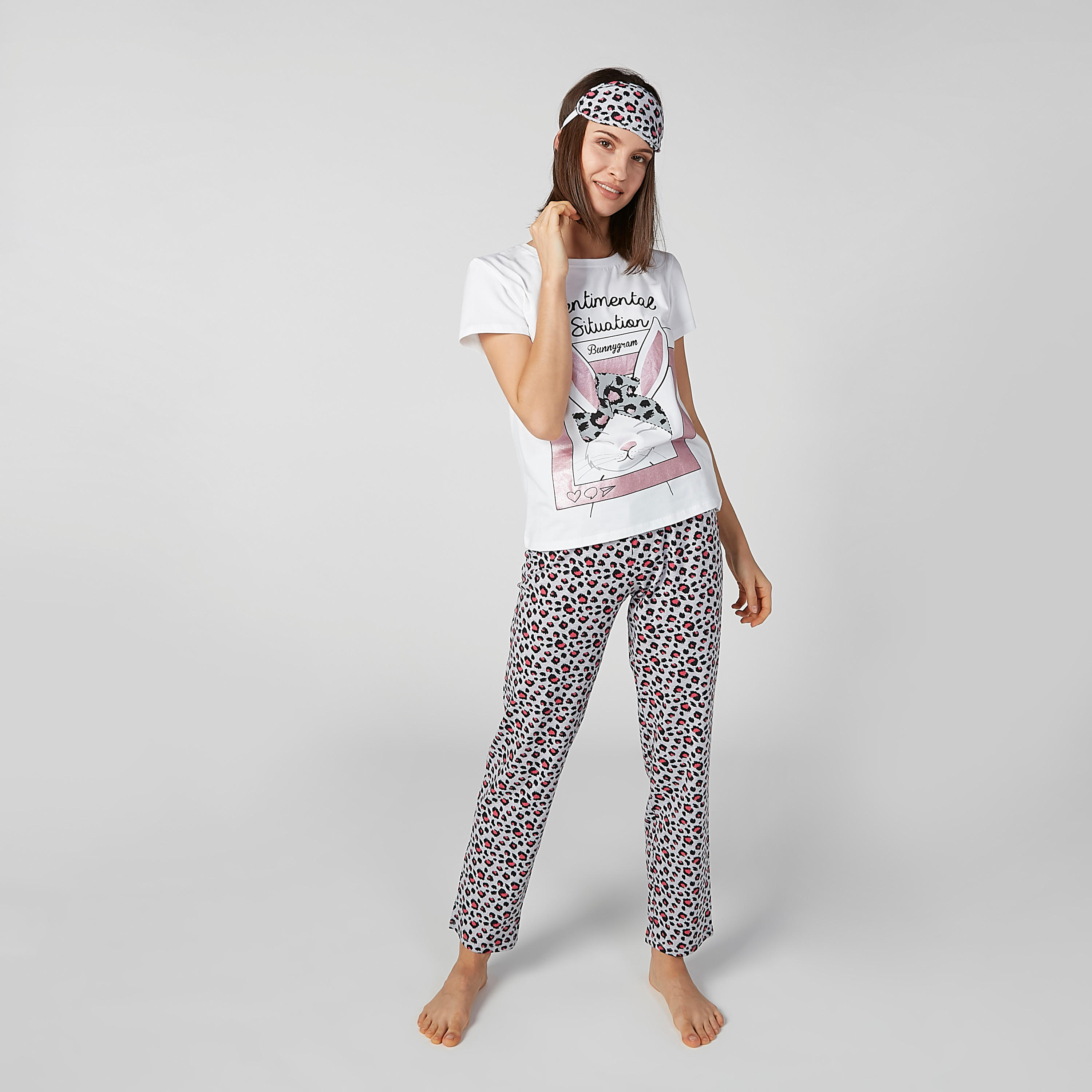 Printed 3-Piece Nightwear Set-women-clothing-nightwear-pyjamas-longsets-image-1