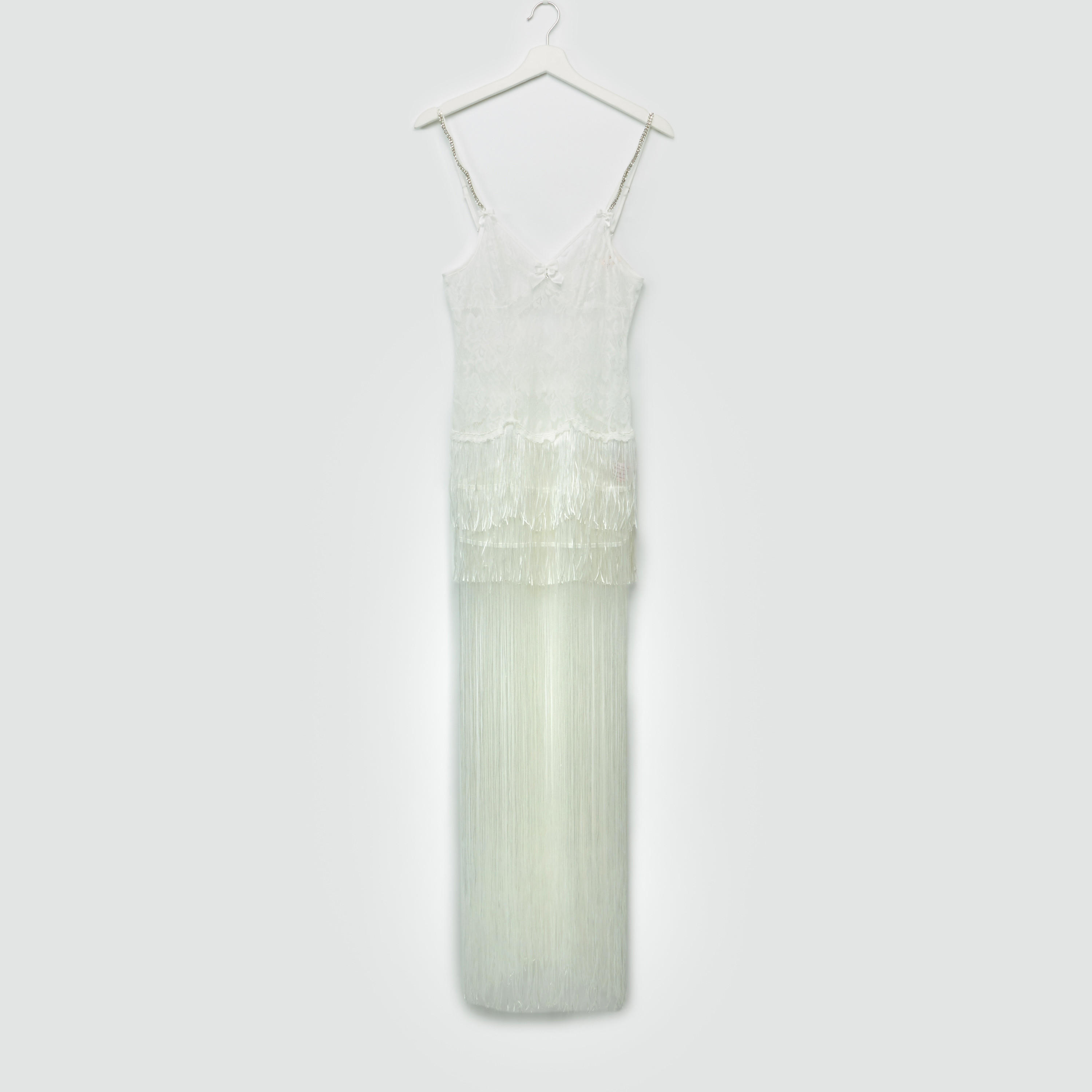 قميص نوم دانتيل طويل بحمّالات رفيعة-women-clothing-nightwear-nighties-image-1