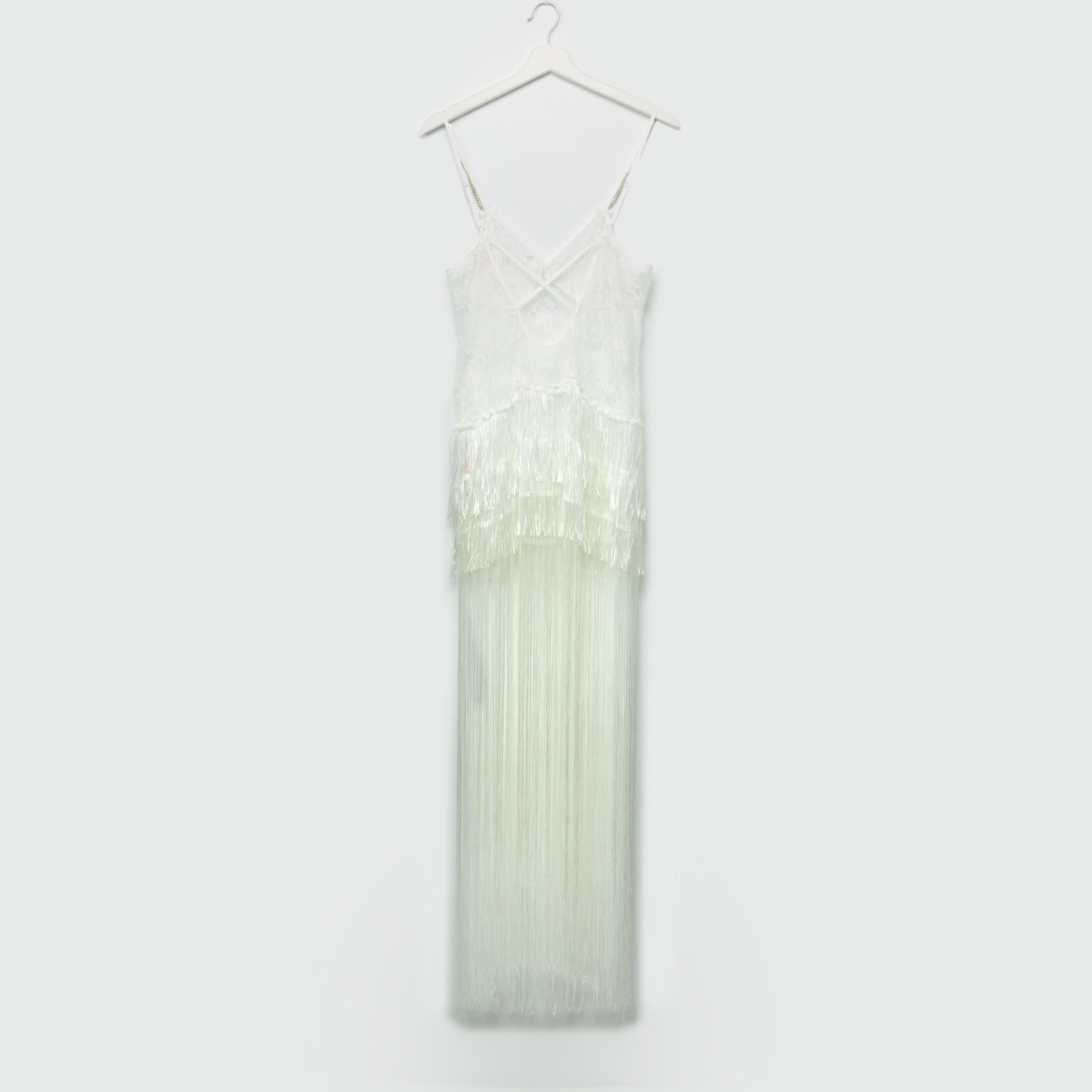 قميص نوم دانتيل طويل بحمّالات رفيعة-women-clothing-nightwear-nighties-image-2