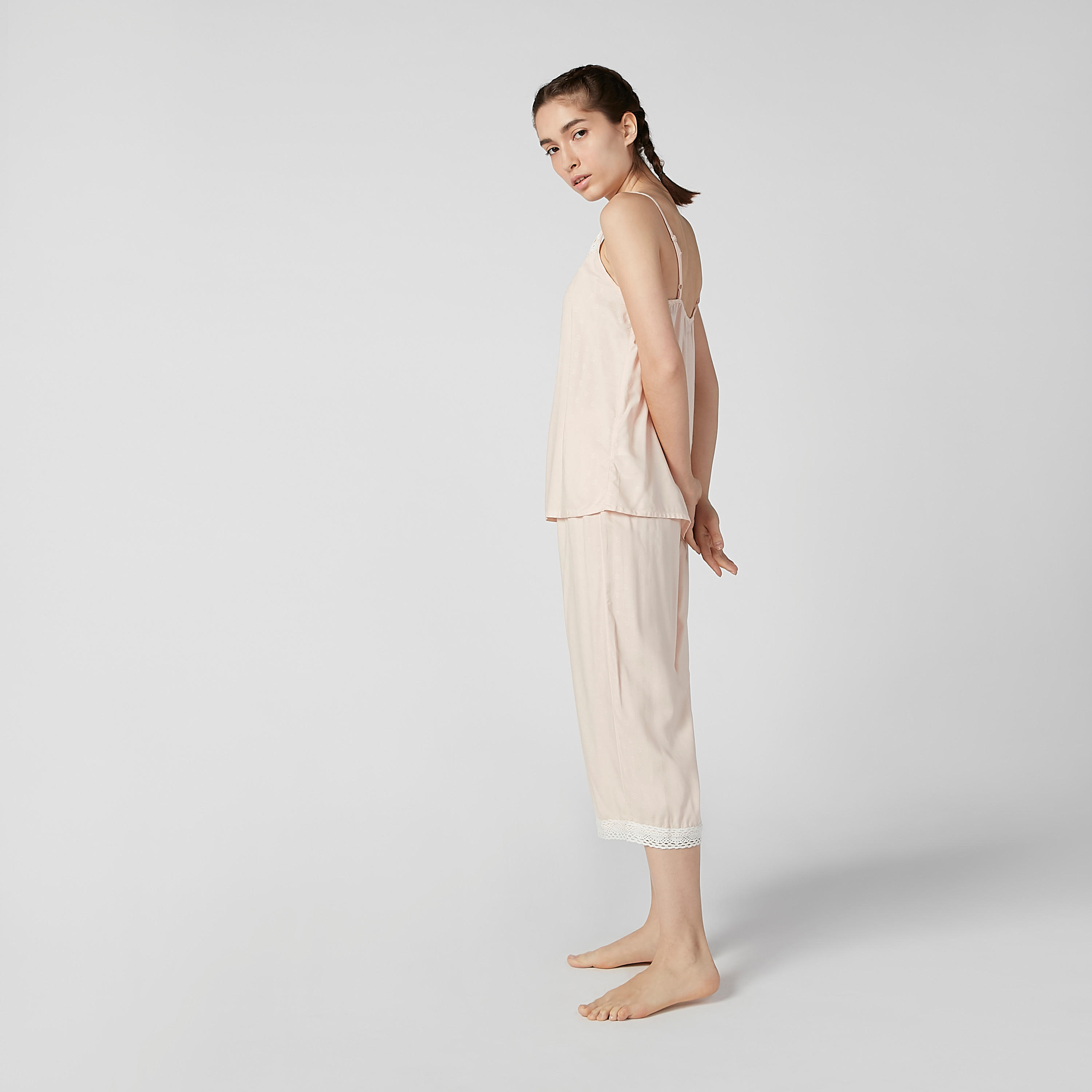 Lace Detail Sleeveless Top with Capris-women-clothing-nightwear-pyjamas-longsets-image-1