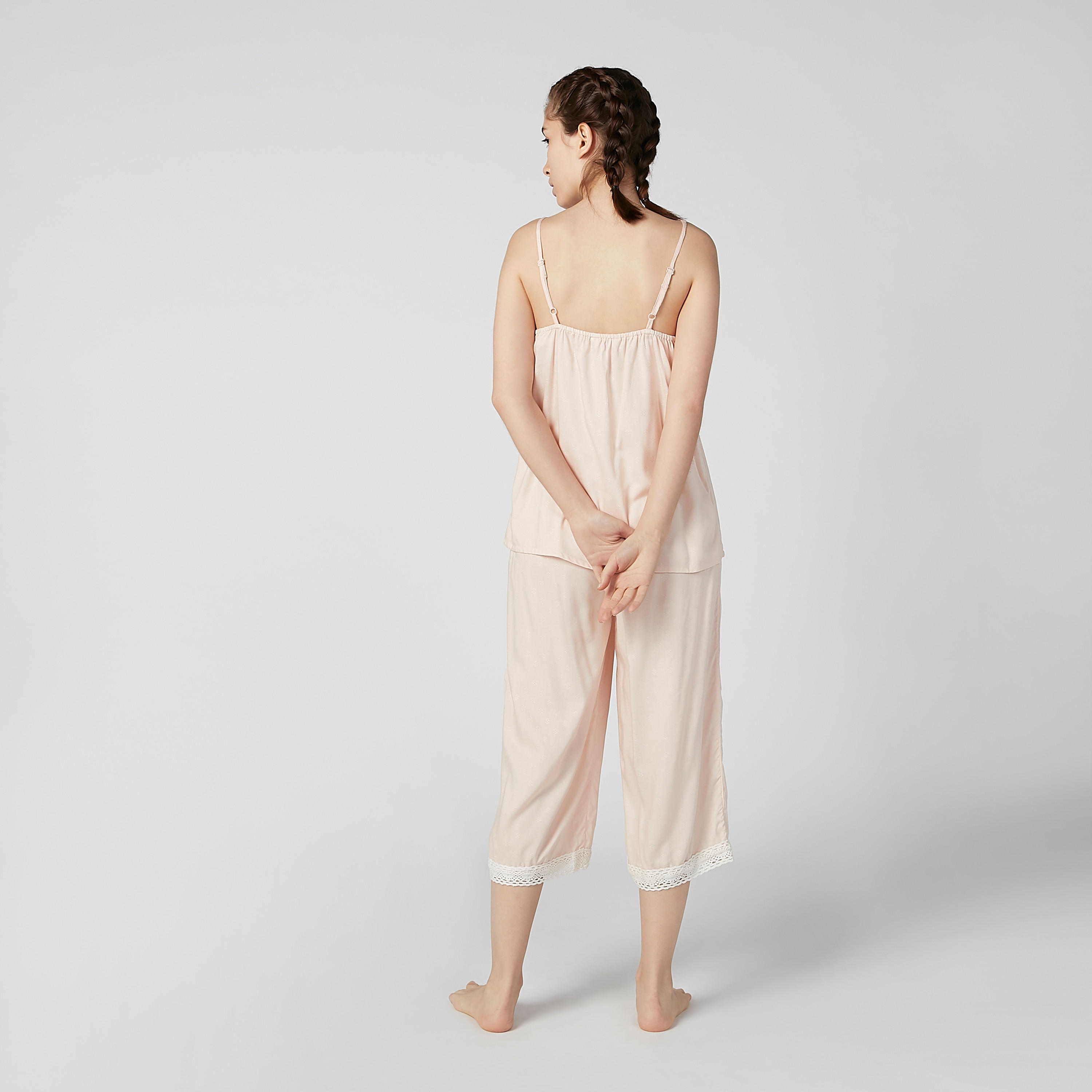 Lace Detail Sleeveless Top with Capris-women-clothing-nightwear-pyjamas-longsets-image-5