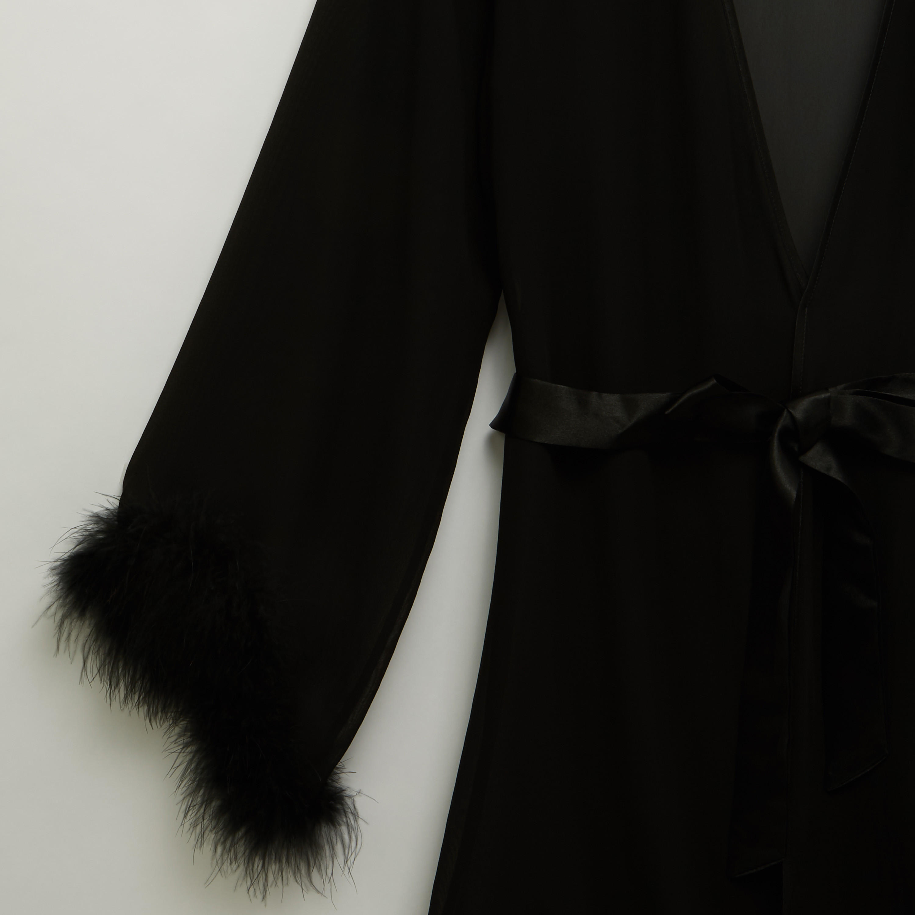 طقم ملابس نوم من قطعتين بتفاصيل دانتيل-women-clothing-nightwear-pyjamas-longsets-image-6