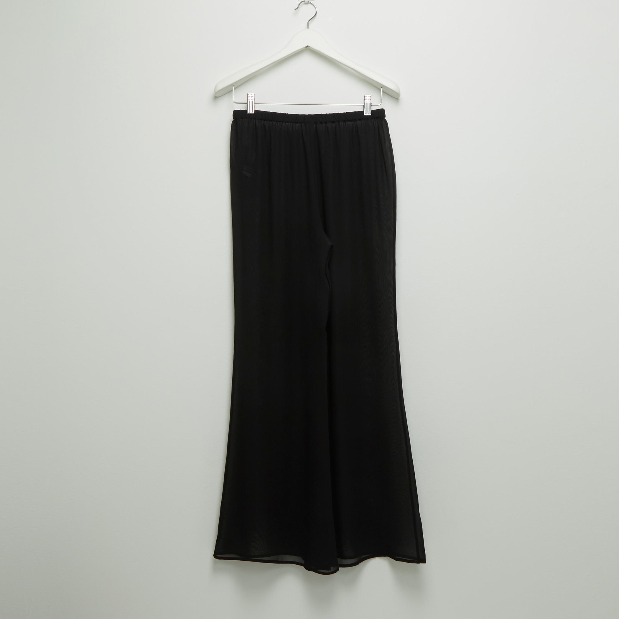 طقم بنطلون بيجاما وبلوزة دون أكمام بتفاصيل قطيفة-women-clothing-nightwear-pyjamas-longsets-image-4