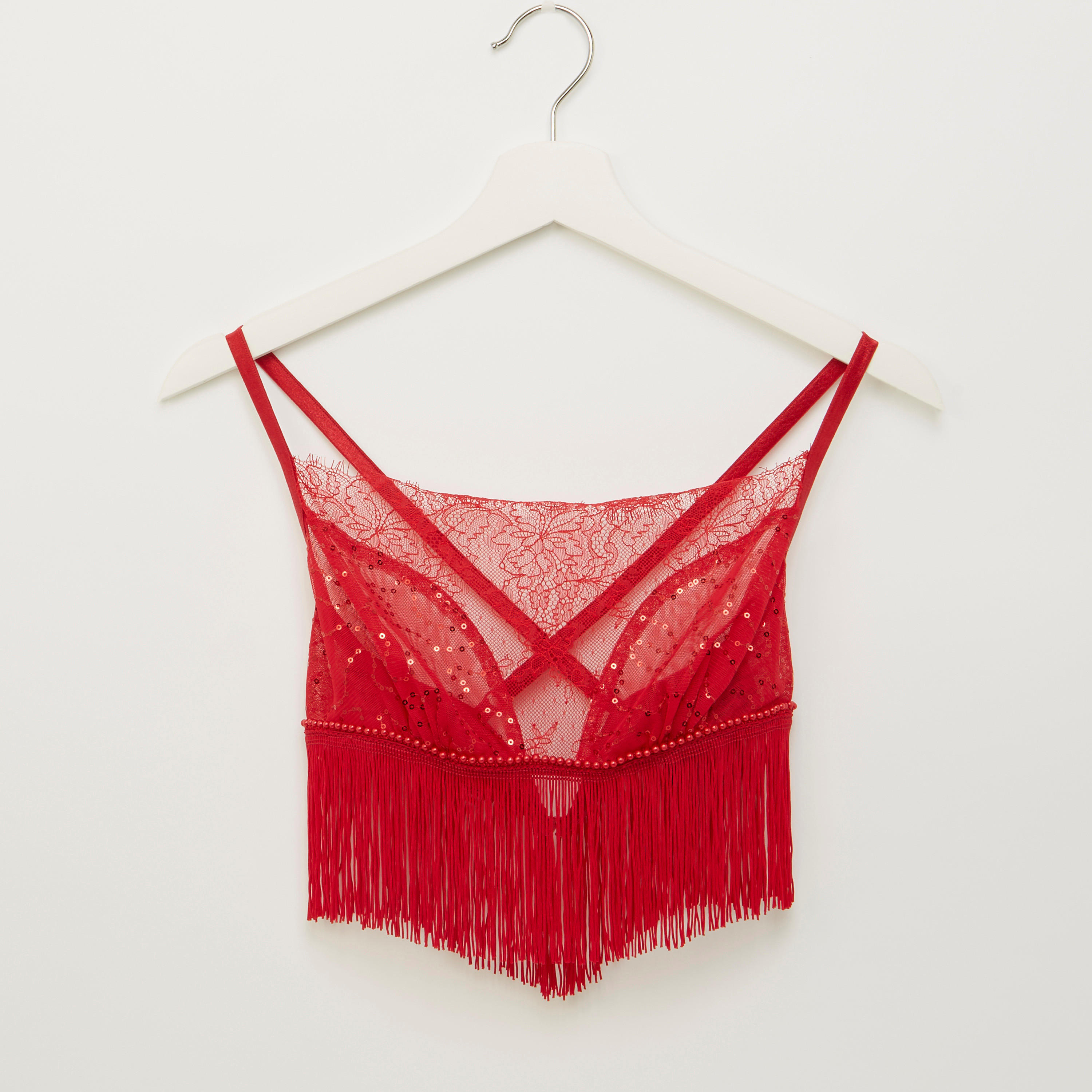 Lace Night Dress with Thongs-women-clothing-nightwear-pyjamas-longsets-image-2
