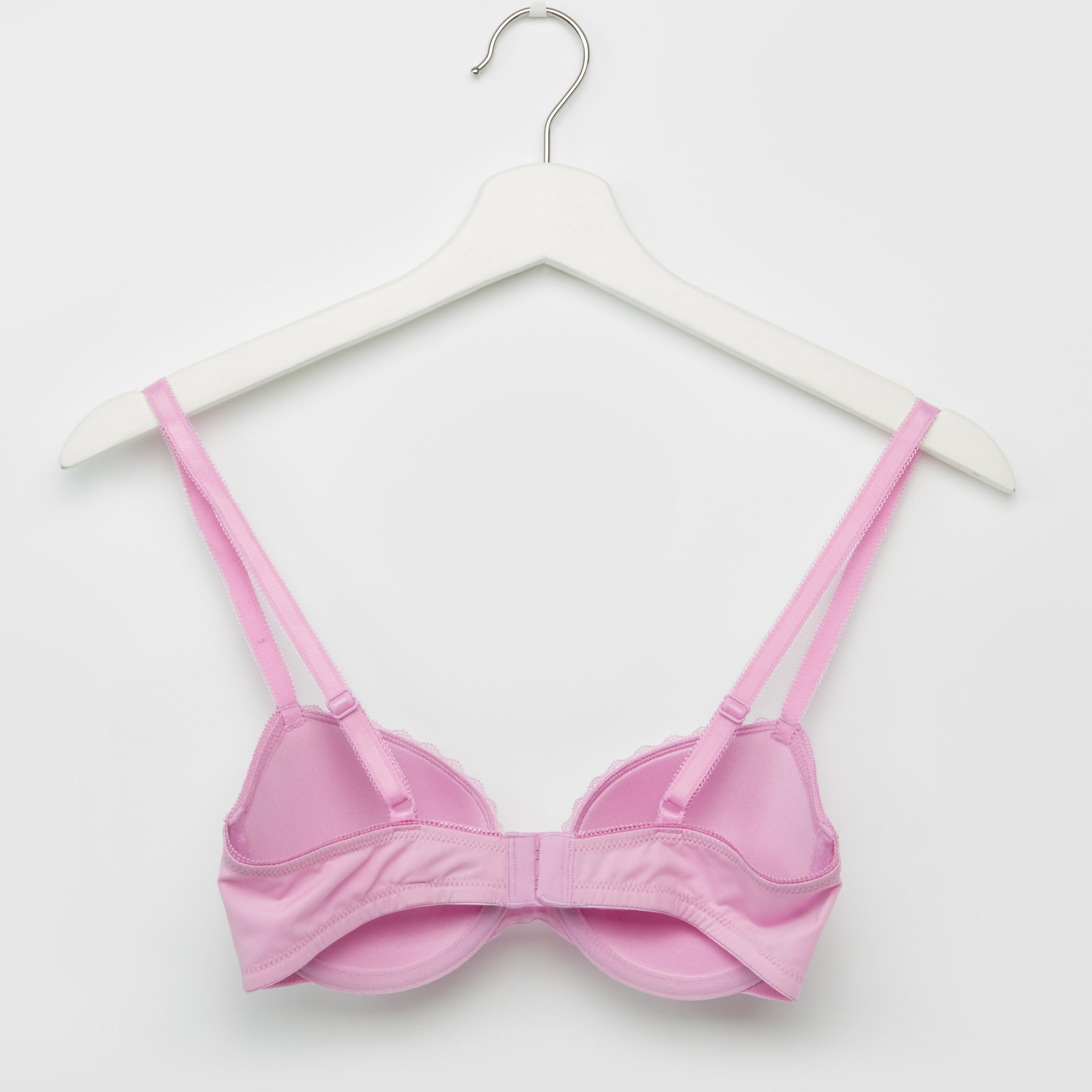 صدريّة مبطّنة بتفاصيل دانتيل ومشبك إغلاق ناعم - طقم من قطعتين-women-clothing-lingerie-bras-image-3