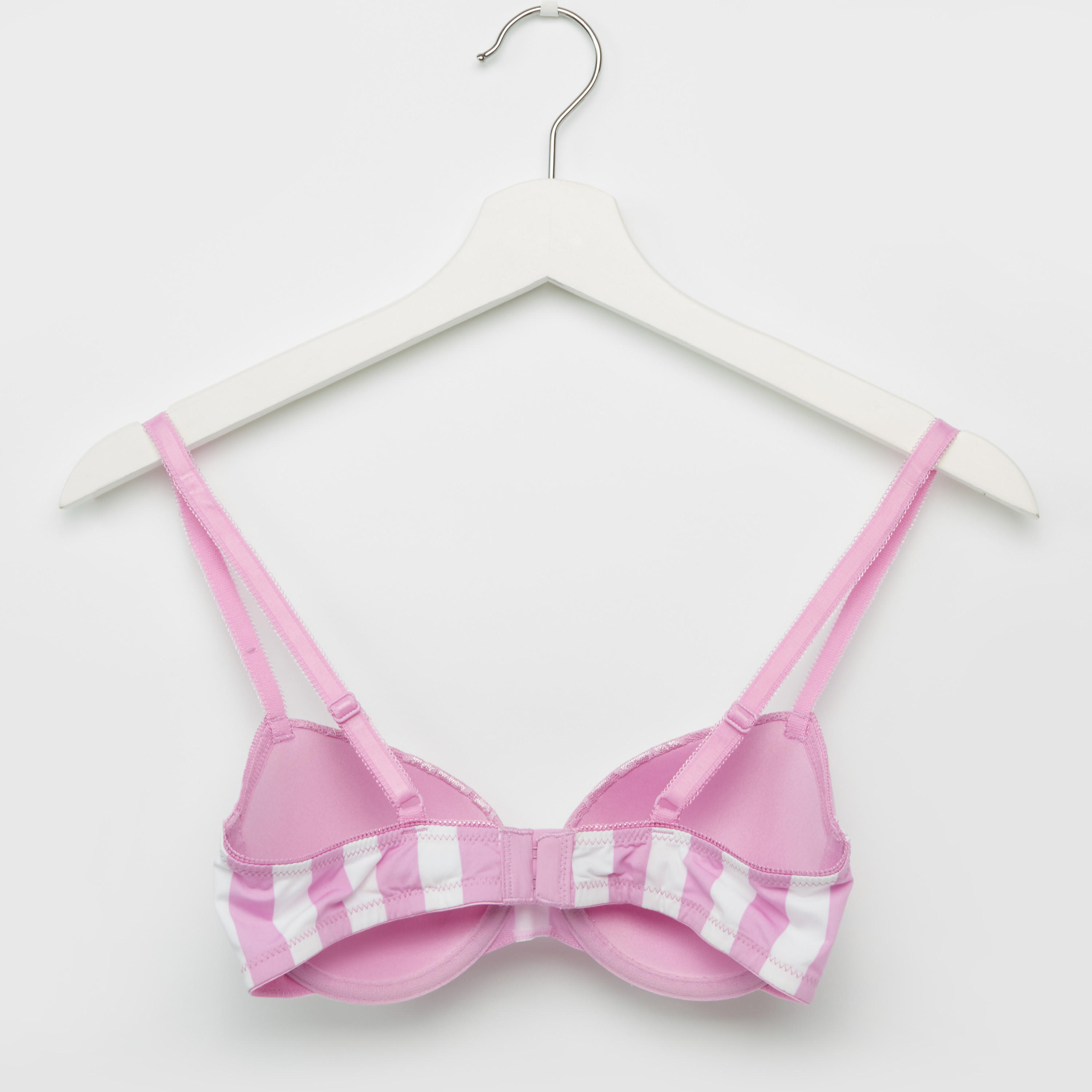 صدريّة مبطّنة بتفاصيل دانتيل ومشبك إغلاق ناعم - طقم من قطعتين-women-clothing-lingerie-bras-image-5