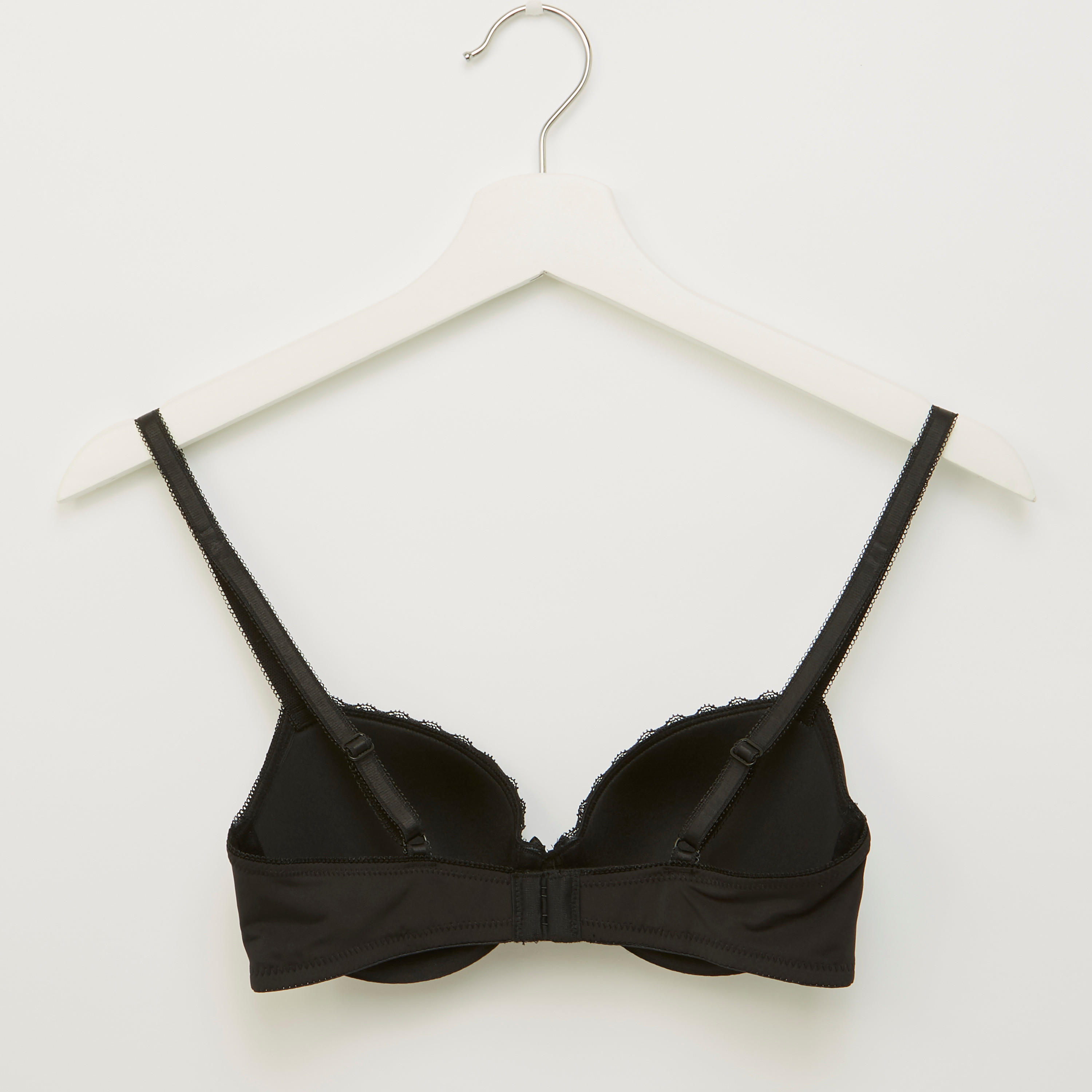 صدريّة سادة مبطّنة بمشبك إغلاق ناعم - طقم من قطعتين-women-clothing-lingerie-bras-image-3