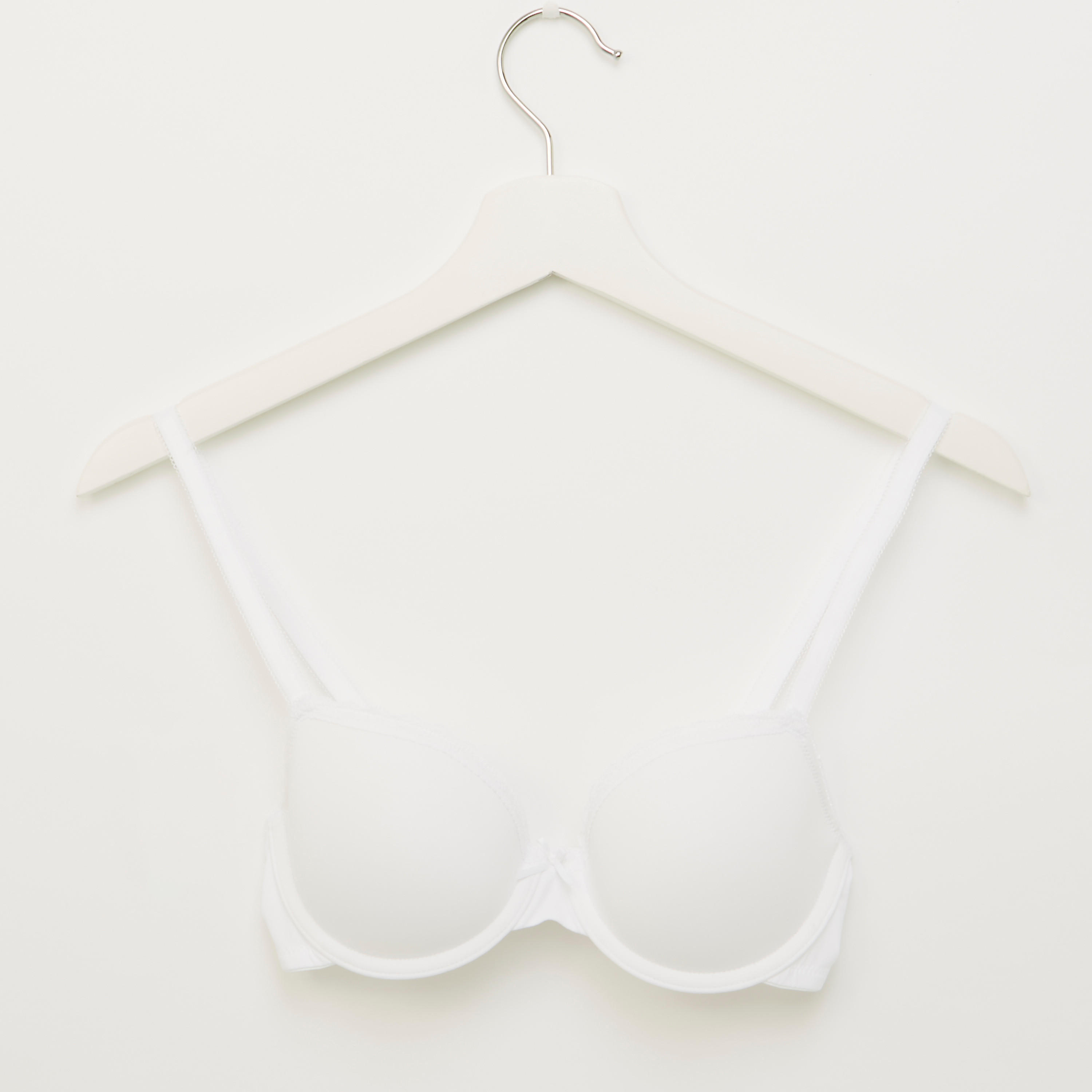 صدريّة سادة مبطّنة بمشبك إغلاق ناعم - طقم من قطعتين-women-clothing-lingerie-bras-image-4