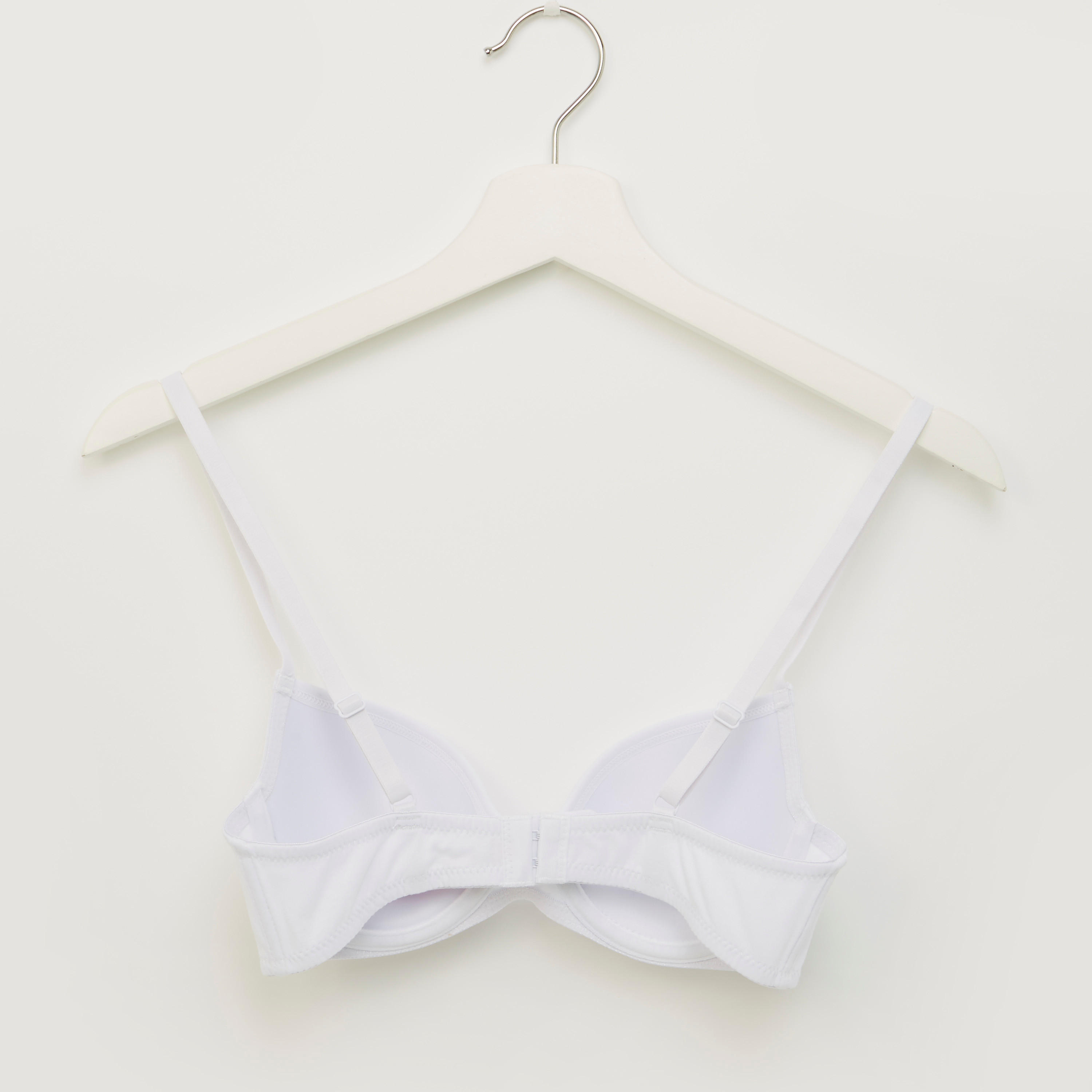 صدريّة سادة مبطّنة بمشبك إغلاق-women-clothing-lingerie-bras-image-2