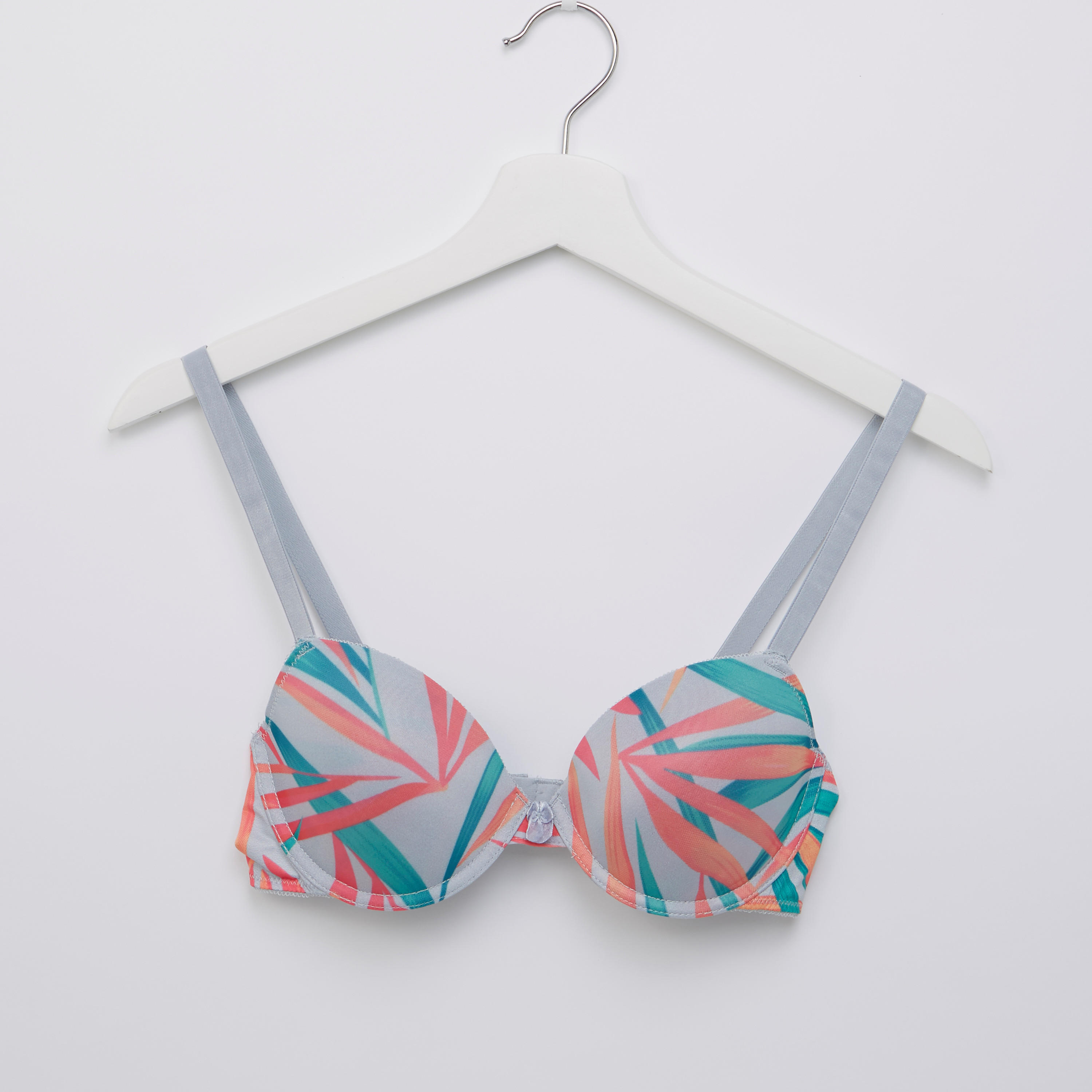 صدرية تيشيرت مبطنة بخطّافة إغلاق وطبعات-women-clothing-lingerie-bras-image-2