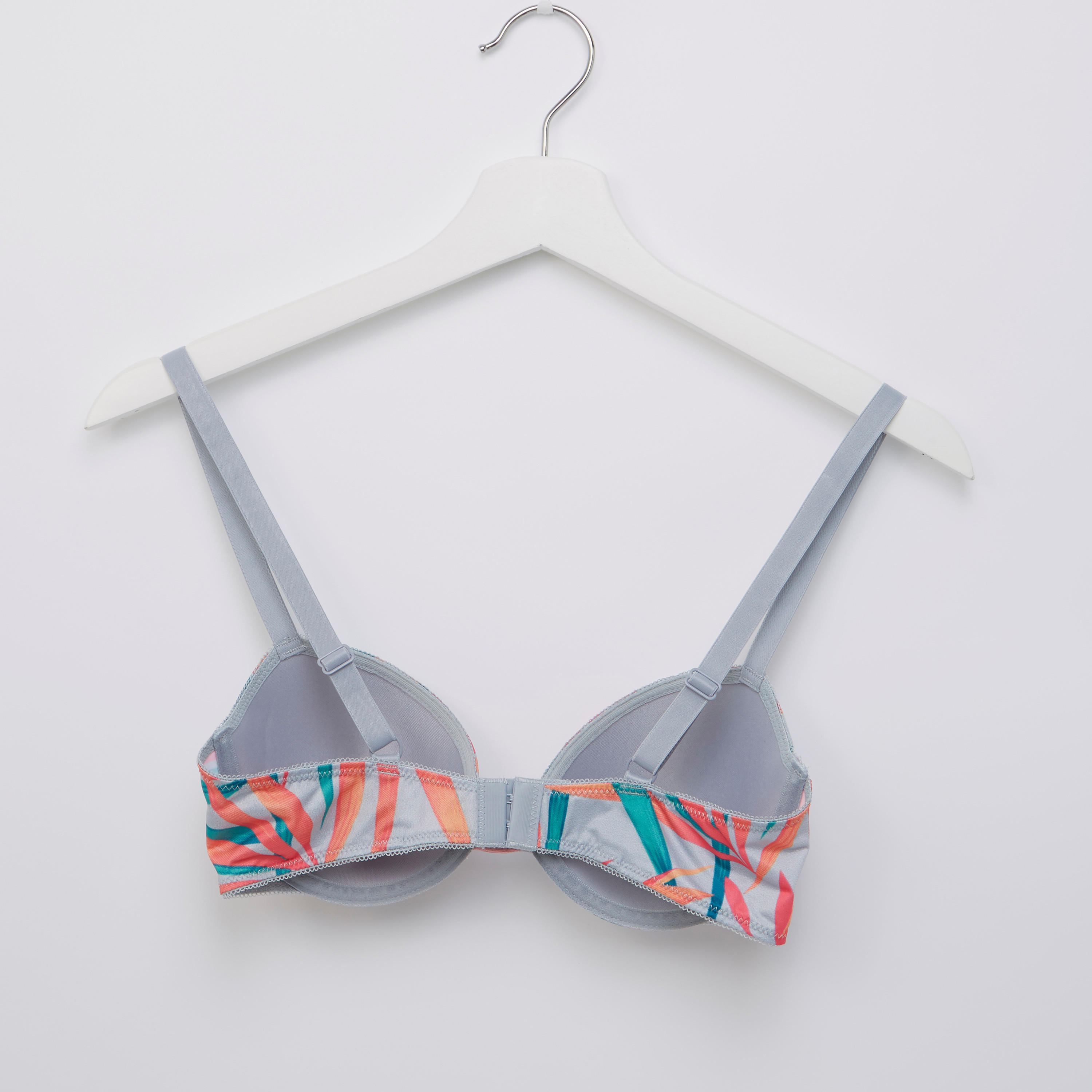 صدرية تيشيرت مبطنة بخطّافة إغلاق وطبعات-women-clothing-lingerie-bras-image-1