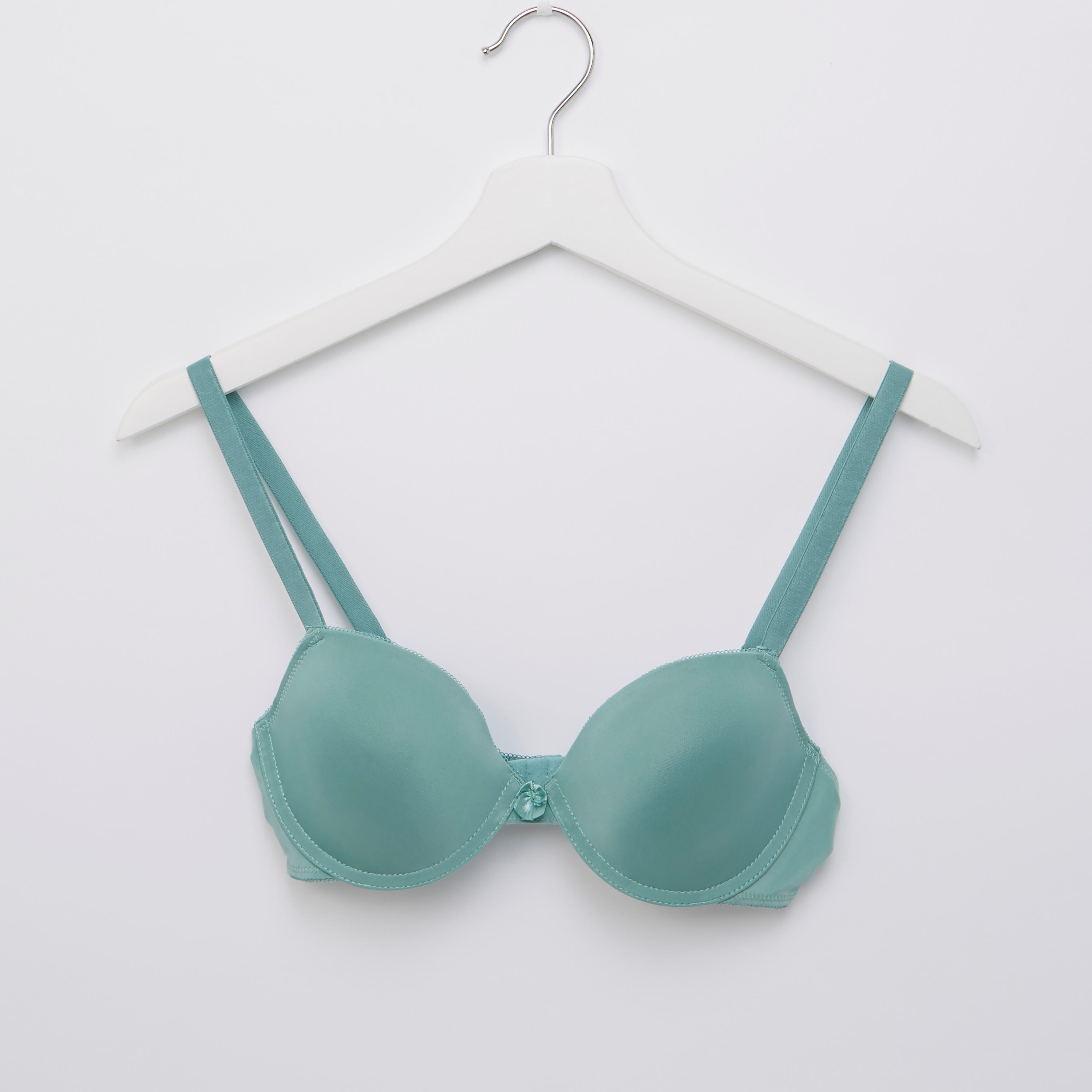 صدرية تيشيرت مبطنة بخطّافة إغلاق-women-clothing-lingerie-bras-image-1