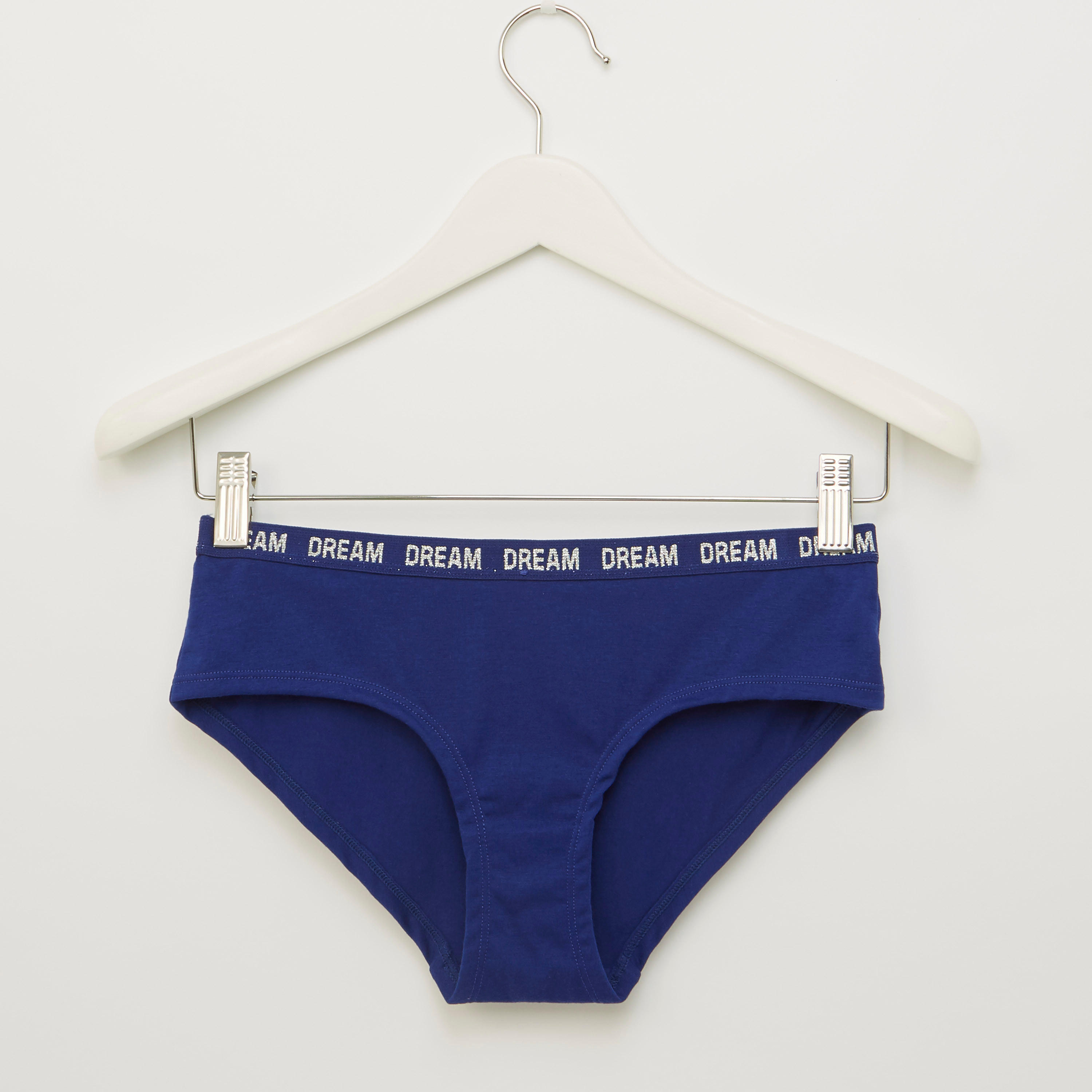 Hipster Briefs with Printed Waistline-women-clothing-lingerie-panties-image-1