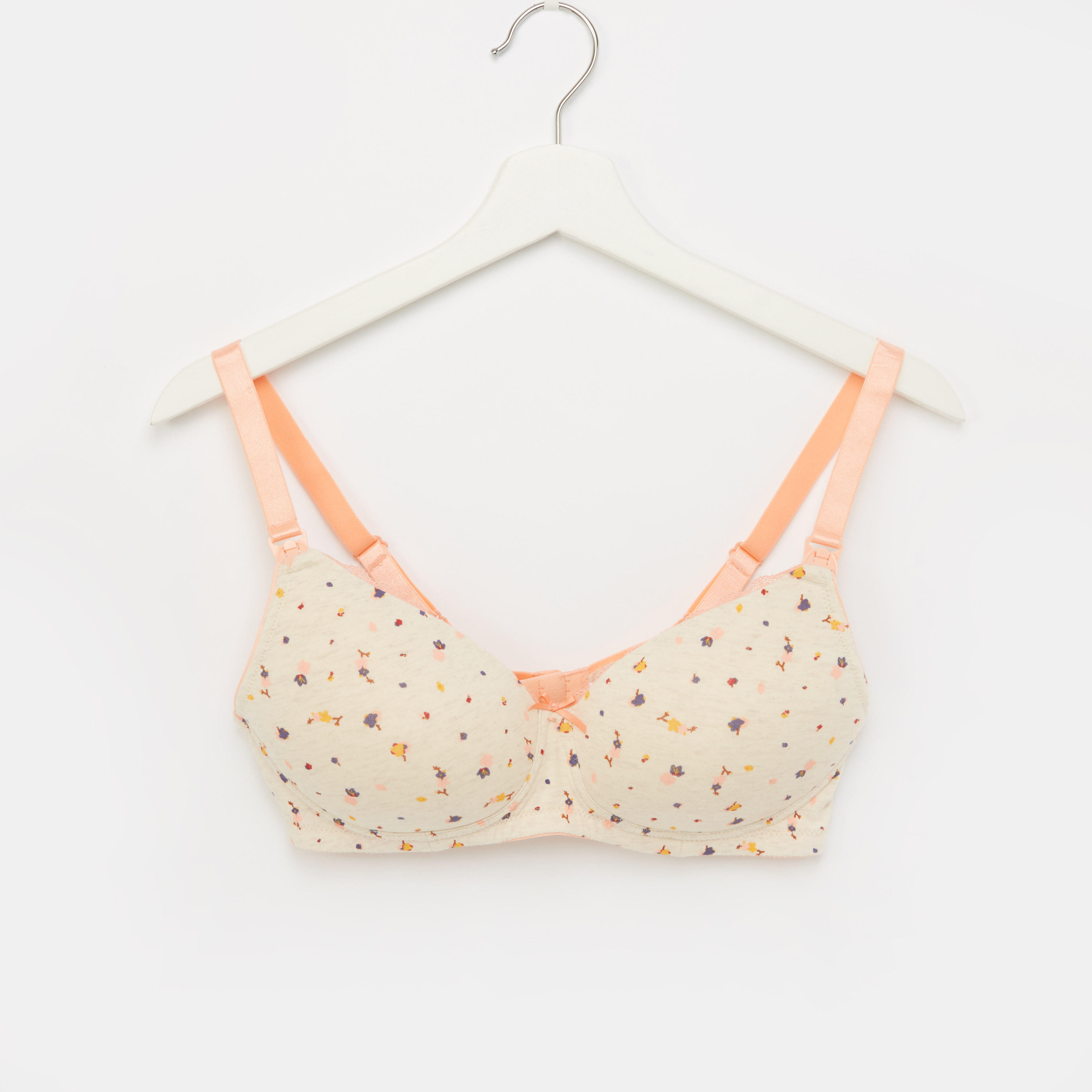 صدرية تيشيرت بمشبك إغلاق وطبعات-women-clothing-lingerie-bras-image-2