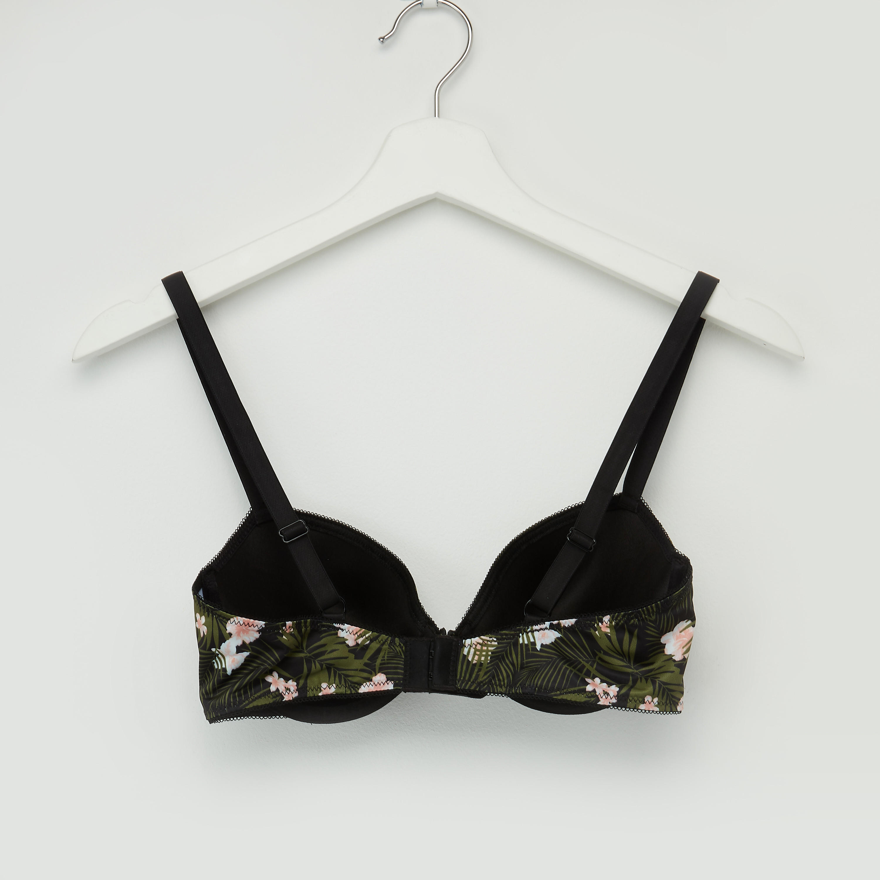 صدرية مبطنة بخطافة إغلاق وطبعات زهرية-women-clothing-lingerie-bras-image-2