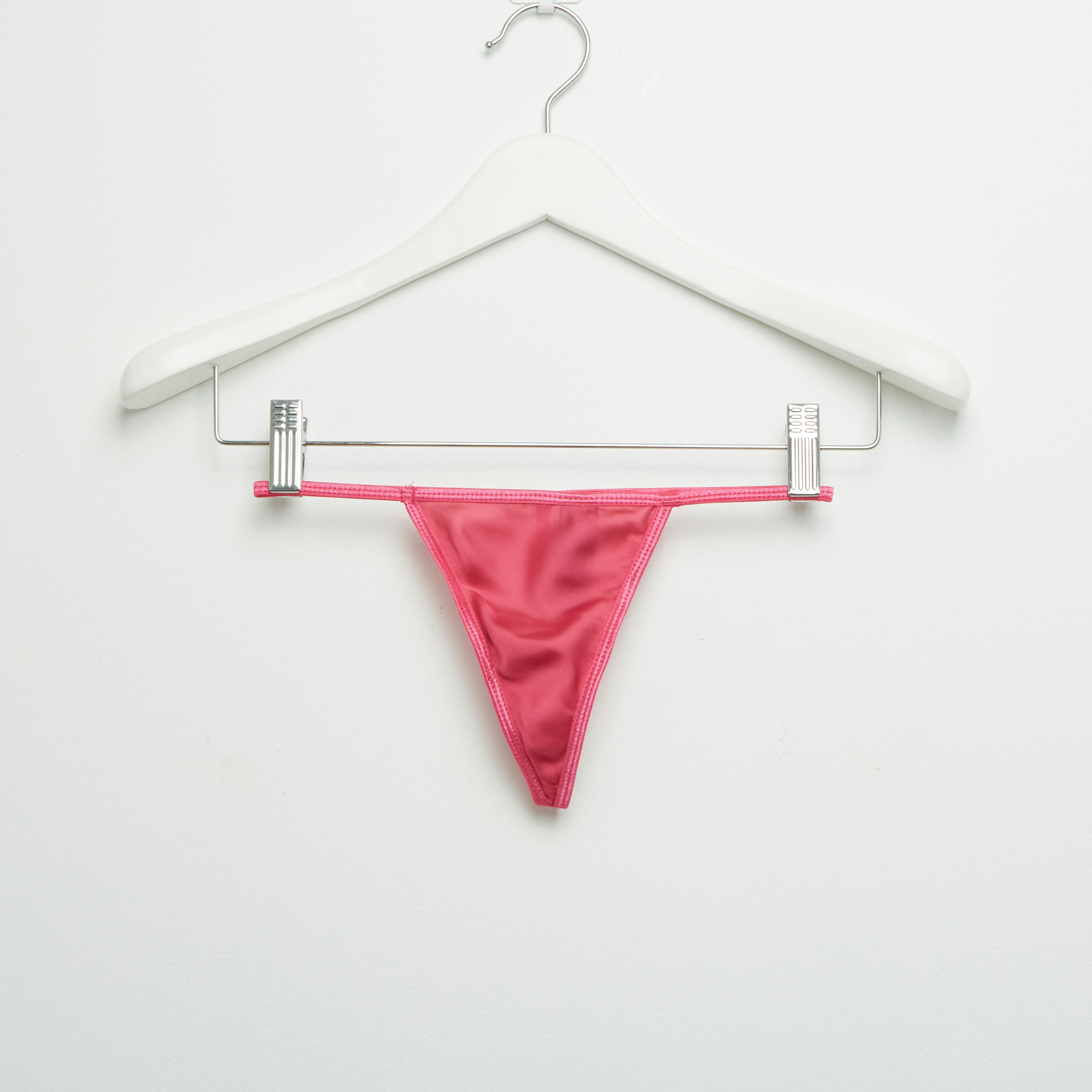 بيبي دول سادة بياقة هالتر وتفاصيل دانتيل مع ثونج-women-clothing-nightwear-pyjamas-longsets-image-5