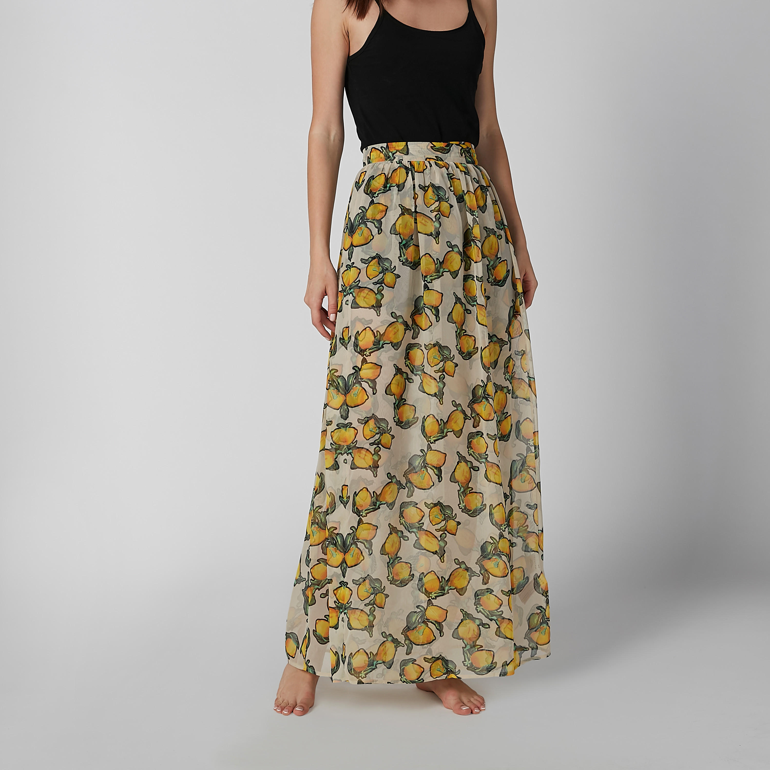 تنورة طويلة بأربطة وطبعات-women-clothing-bottoms-skirts-image-2