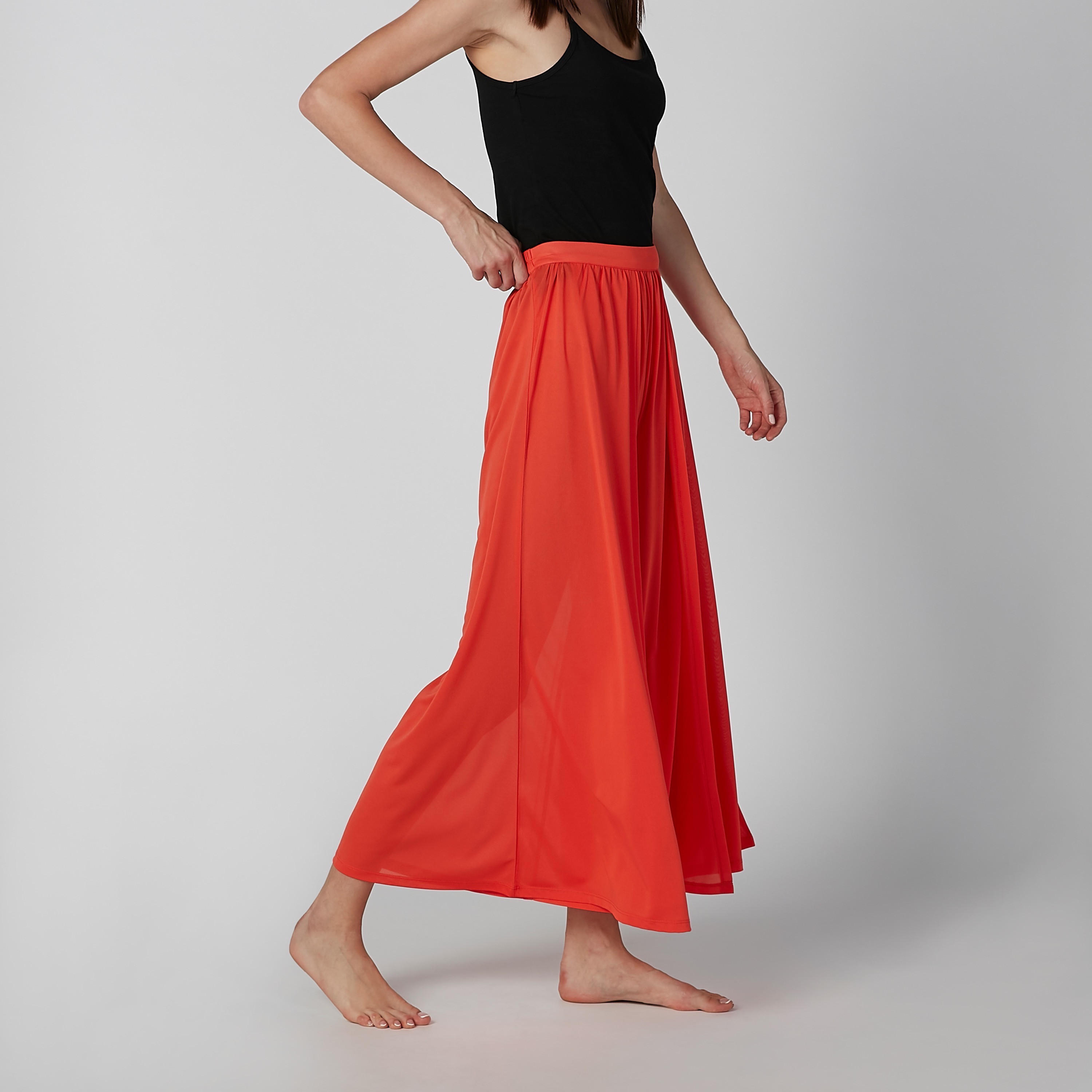 بنطال بيجاما واسع بخصر مطّاطي وفتحة جانبية-women-clothing-nightwear-pyjamas-bottoms-image-4