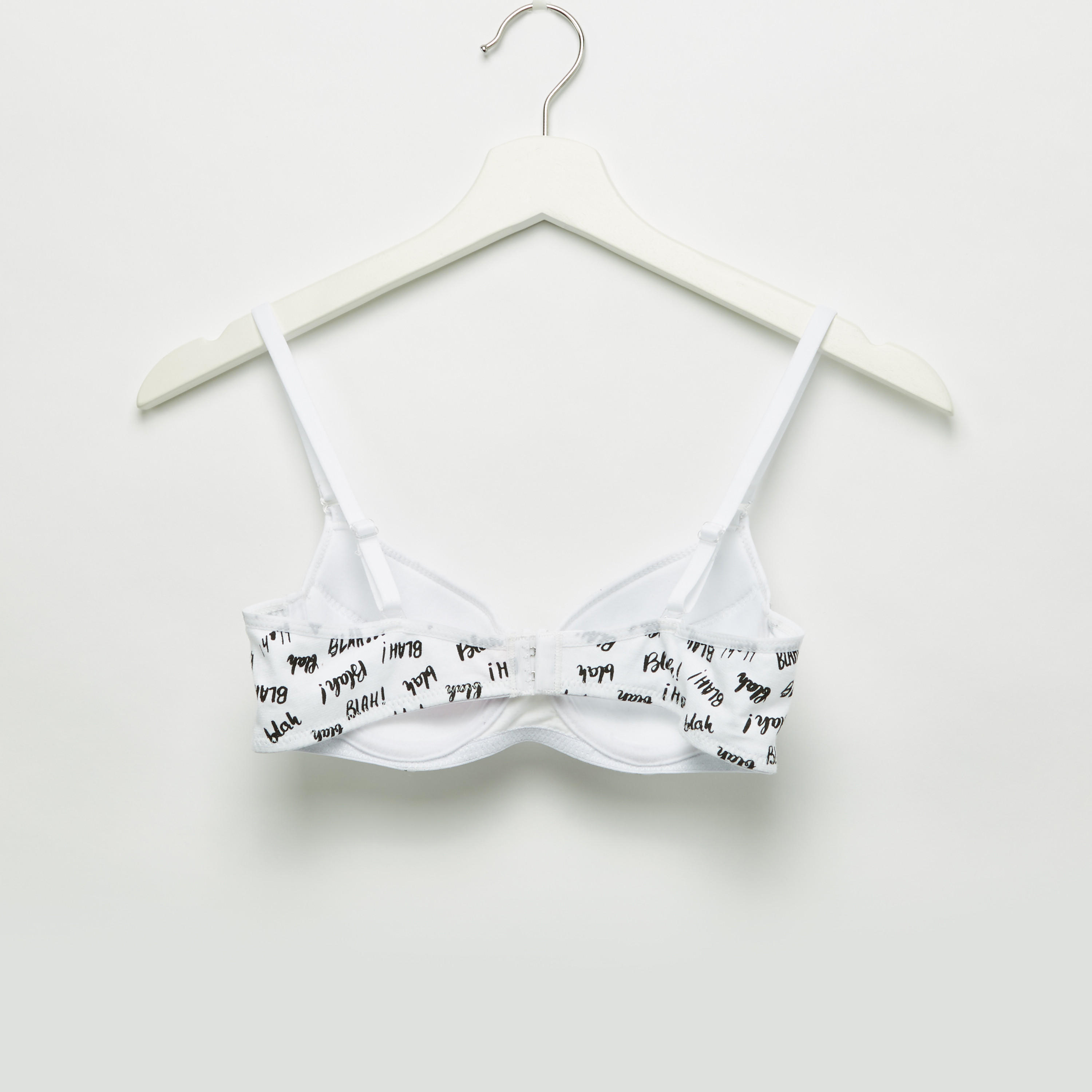 صدريّة تيشيرت مبطّنة بمشبك إغلاق ناعم - طقم من قطعتين-women-clothing-lingerie-bras-image-5