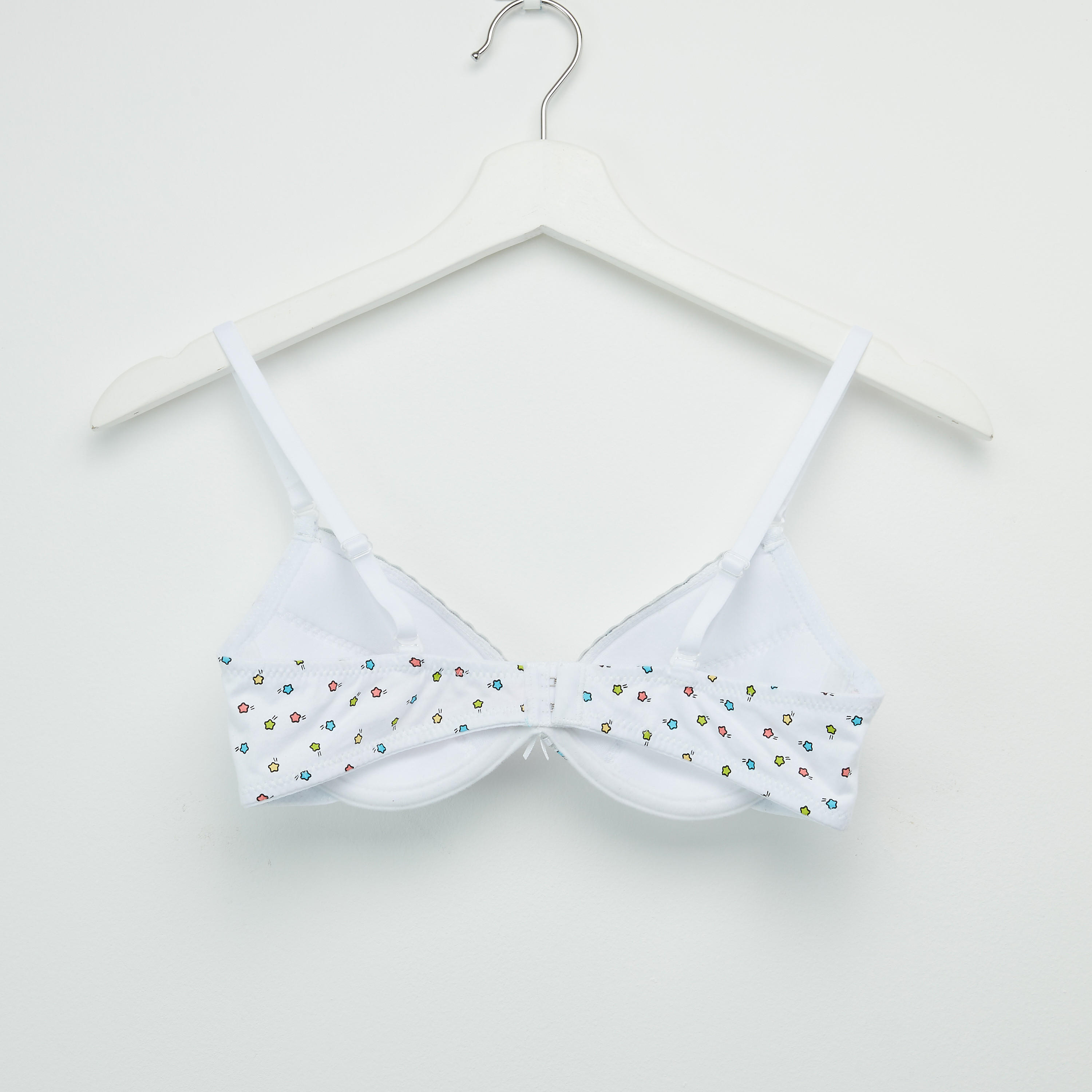 Set of 2 - Assorted Padded Bra with Hook and Eye Closure-women-clothing-lingerie-bras-image-3